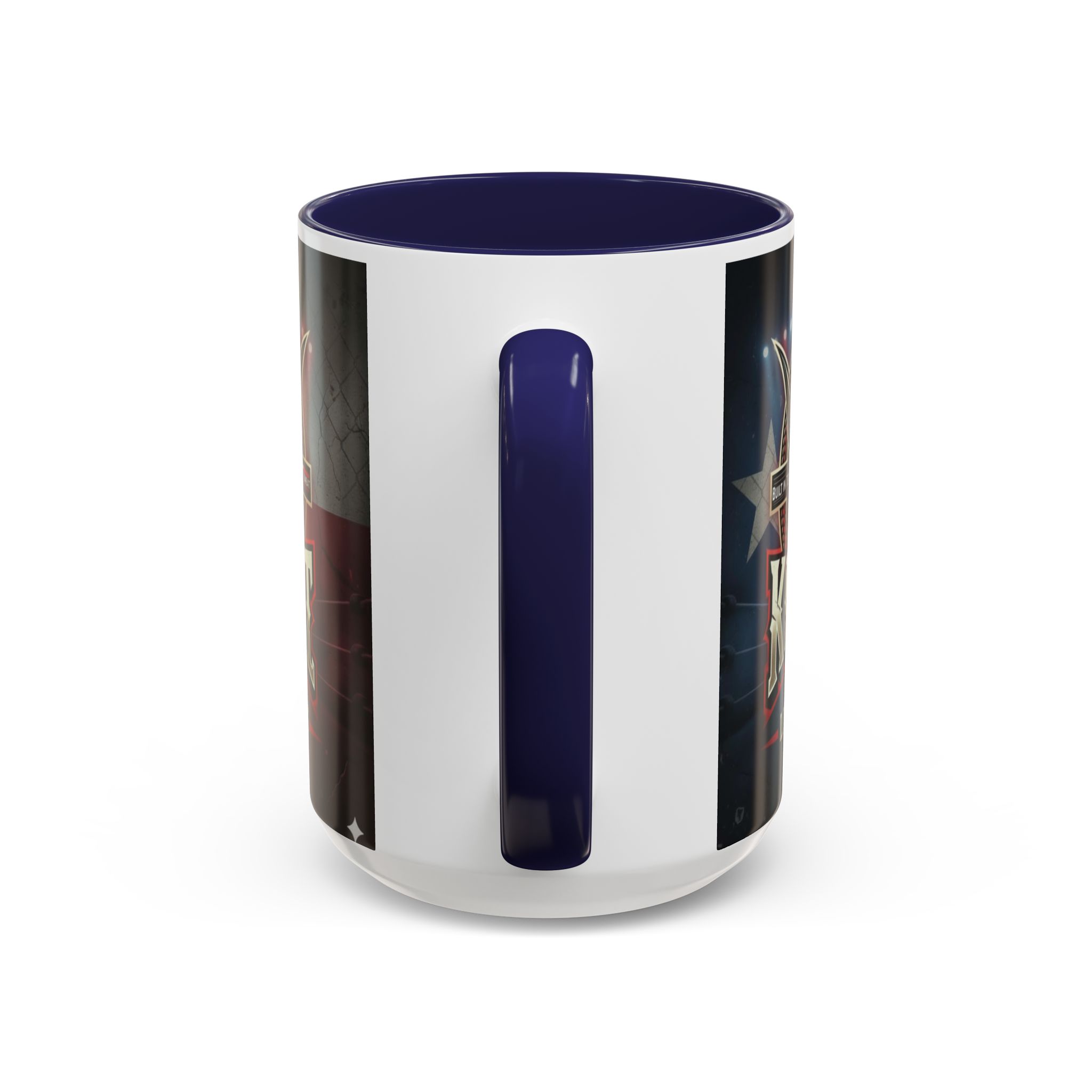 Texas Kombat League Live Wrestling Accent Coffee Mug - Image 10