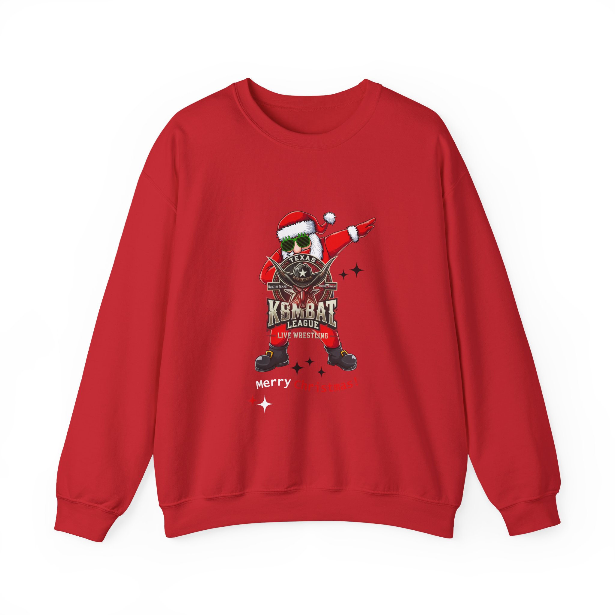 Texas Kombat League Christmas Sweatshirt - Image 11