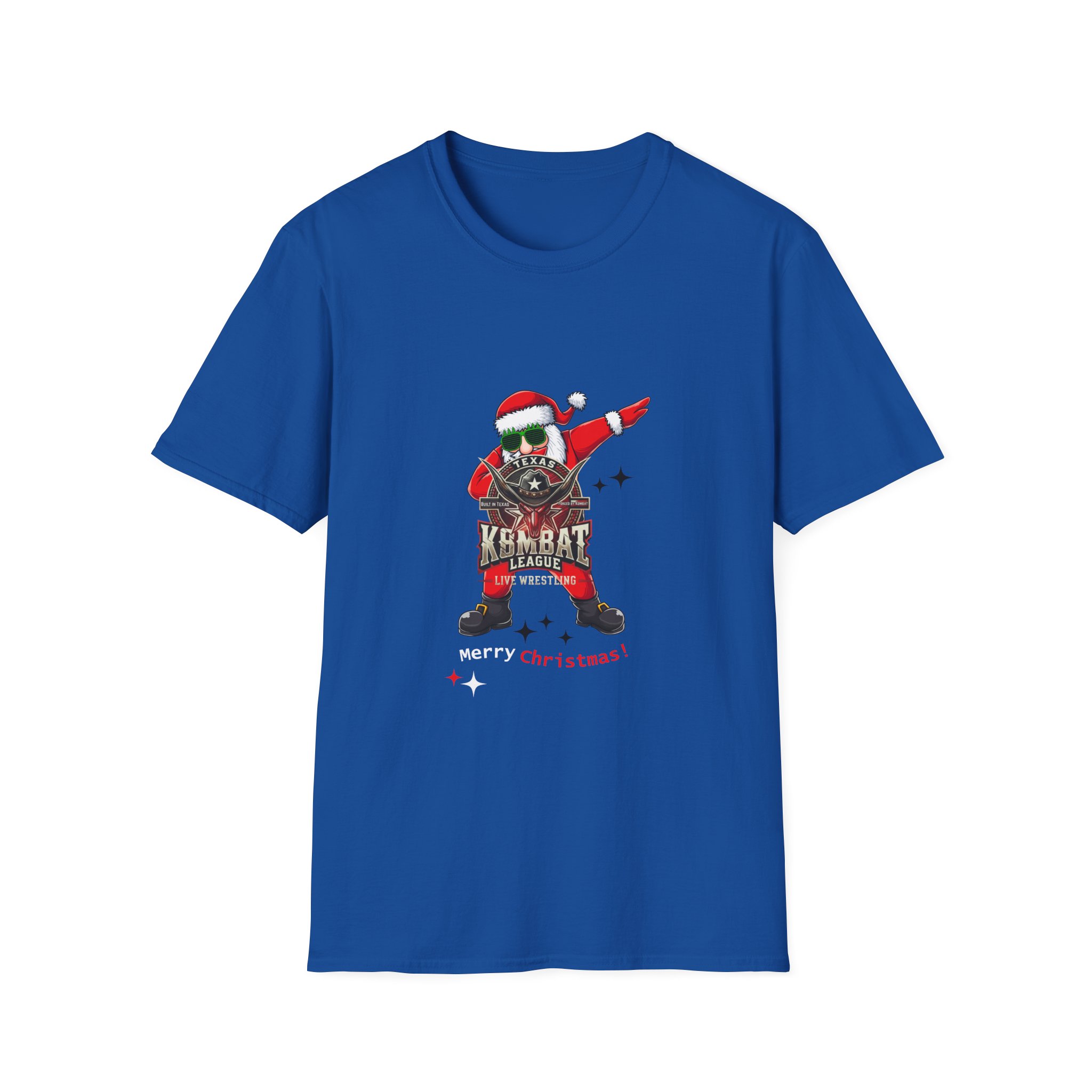 Texas Kombat League Christmas T-shirt - Image 7