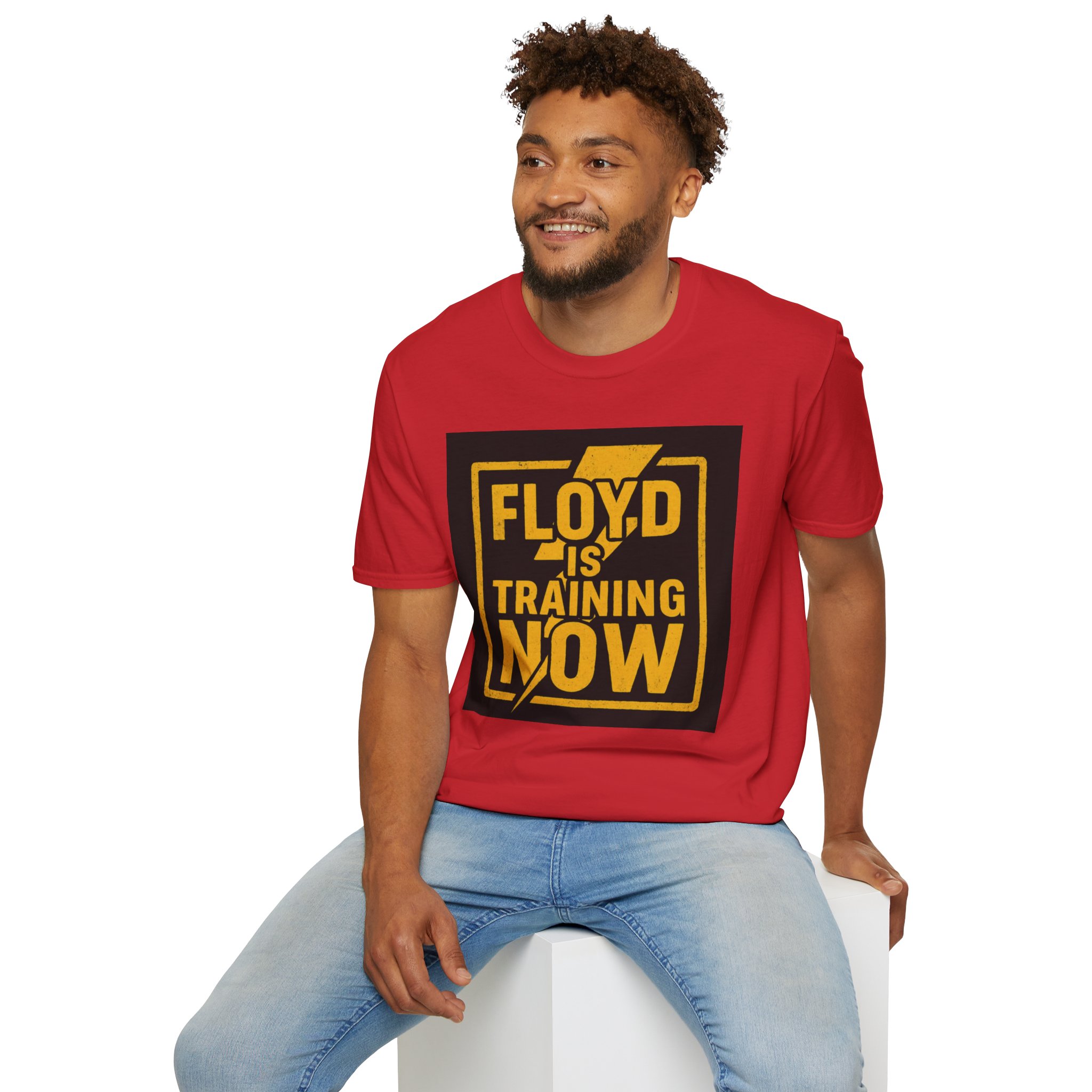 "Floyd is Training Now" Motivational Tee - Image 27