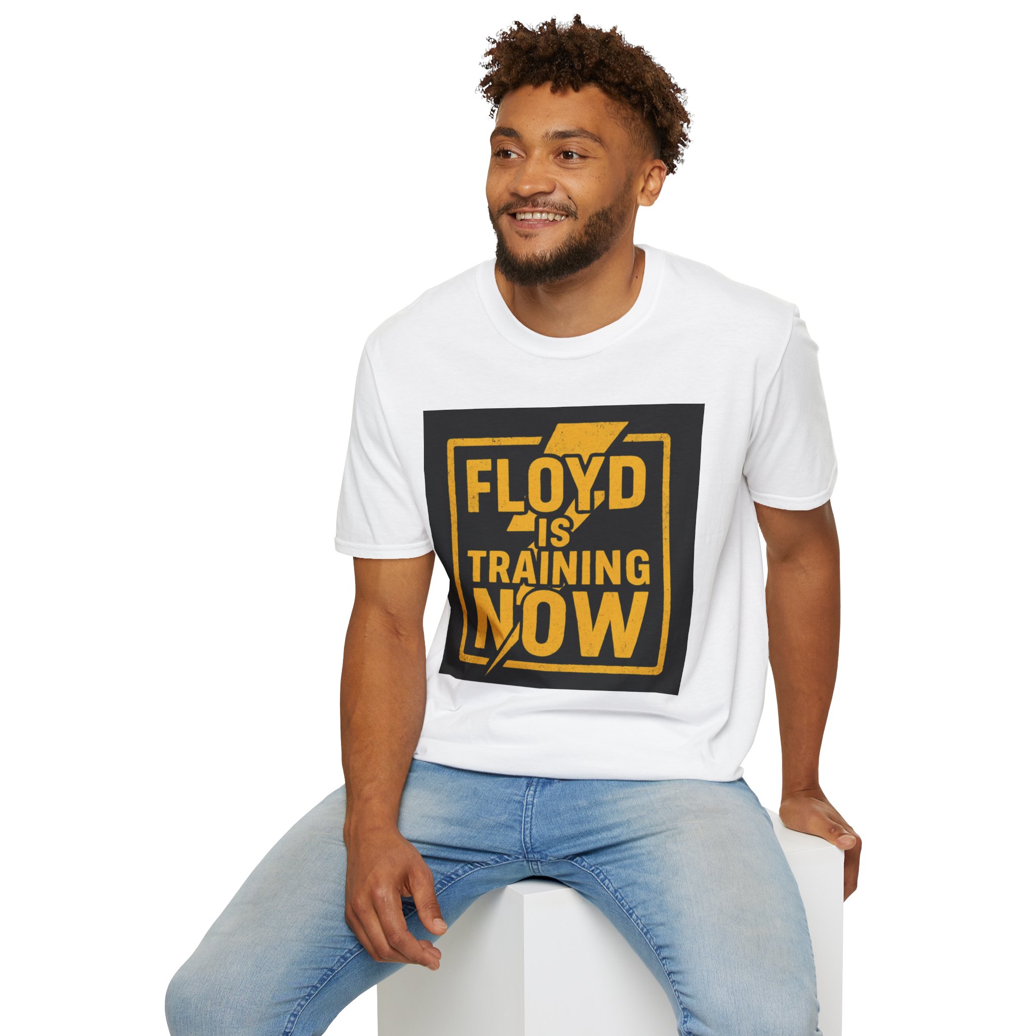 "Floyd is Training Now" Motivational Tee - Image 7