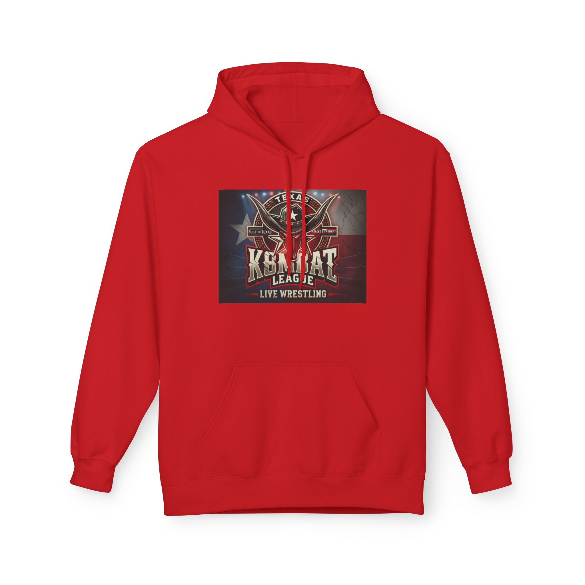Texas Kombat League Wrestling Hoodie Pullover - Image 16