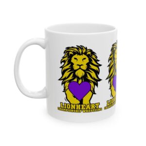 Lionheart Championship Wrestling Ceramic Mug - 11oz & 15oz