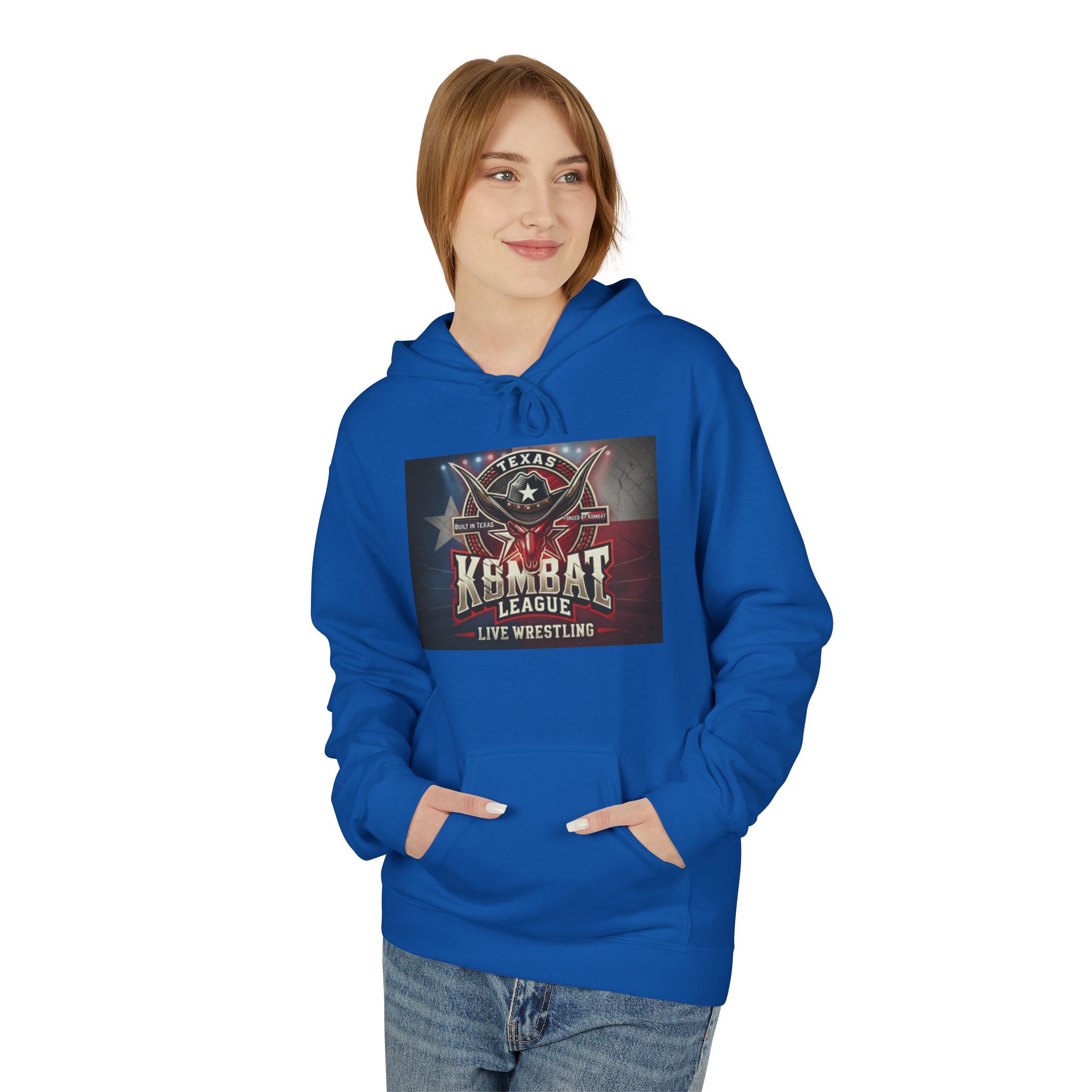 Texas Kombat League Wrestling Hoodie Pullover - Image 13