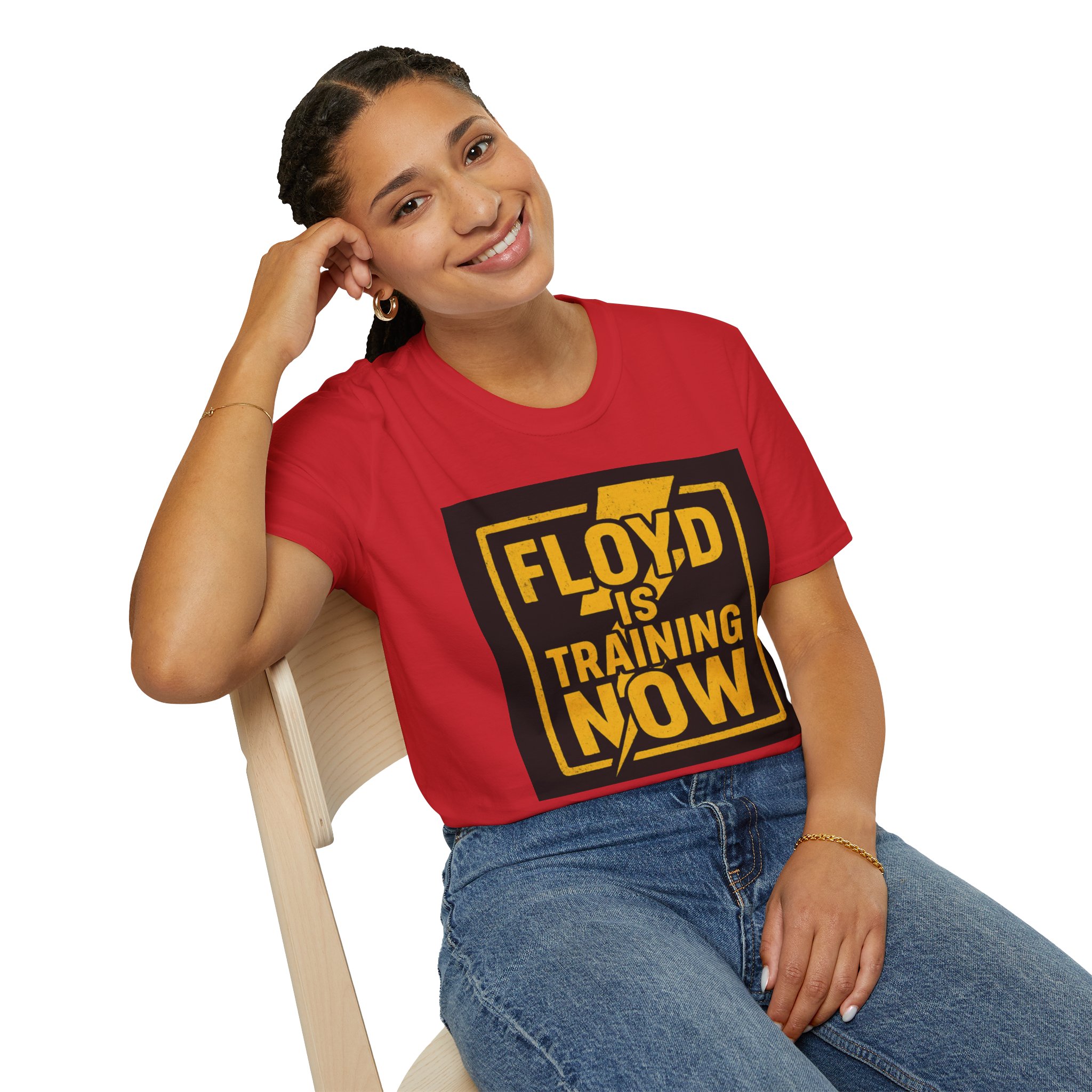 "Floyd is Training Now" Motivational Tee - Image 26