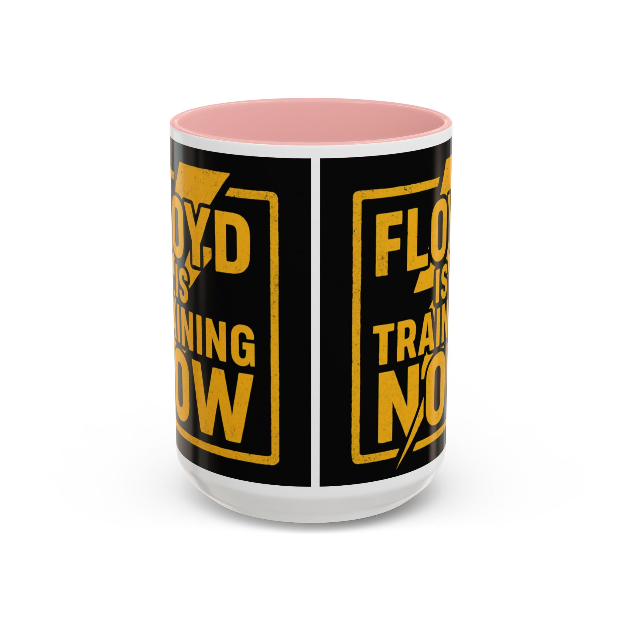 "Floyd Is Training Now" Motivational Mug - Image 25
