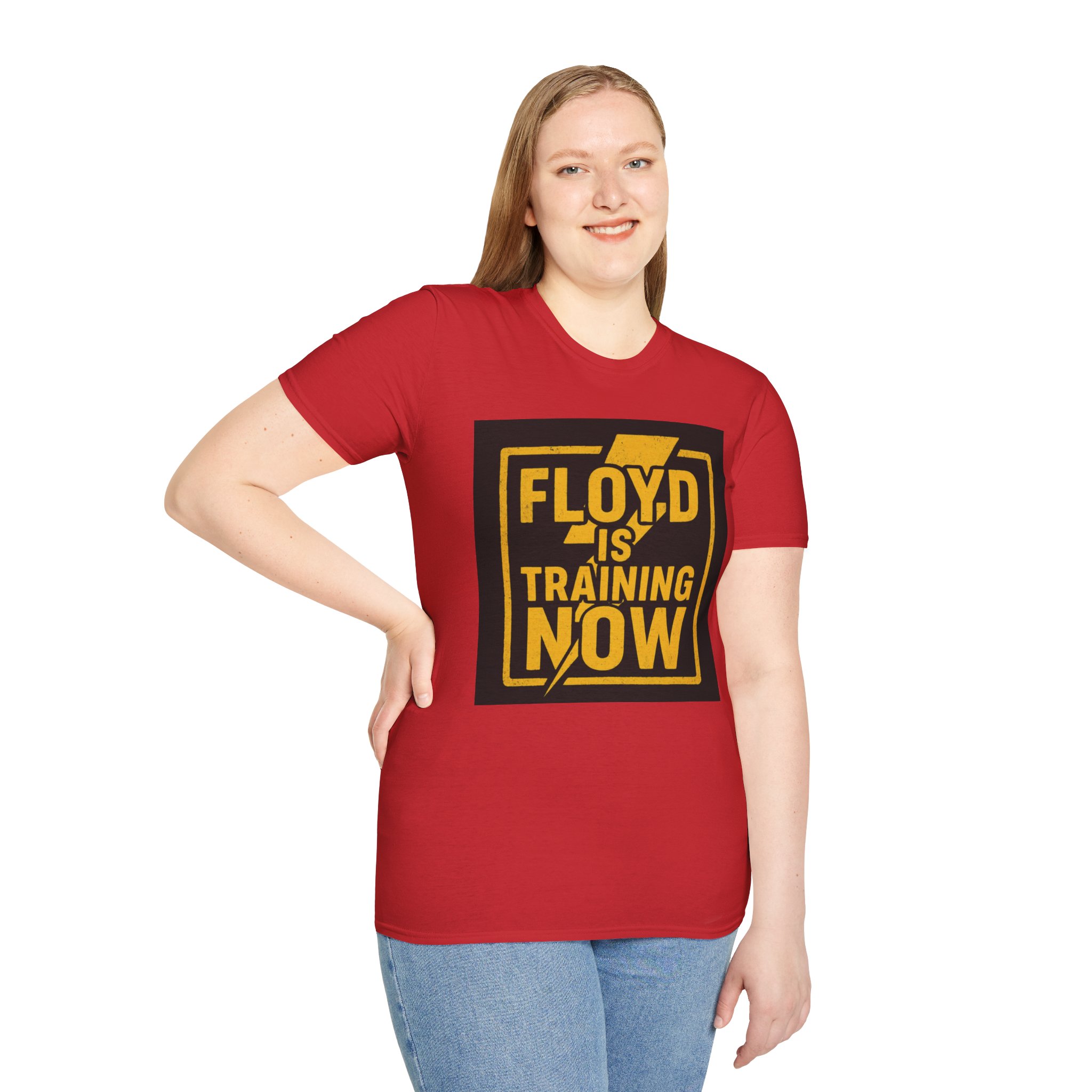 "Floyd is Training Now" Motivational Tee - Image 25