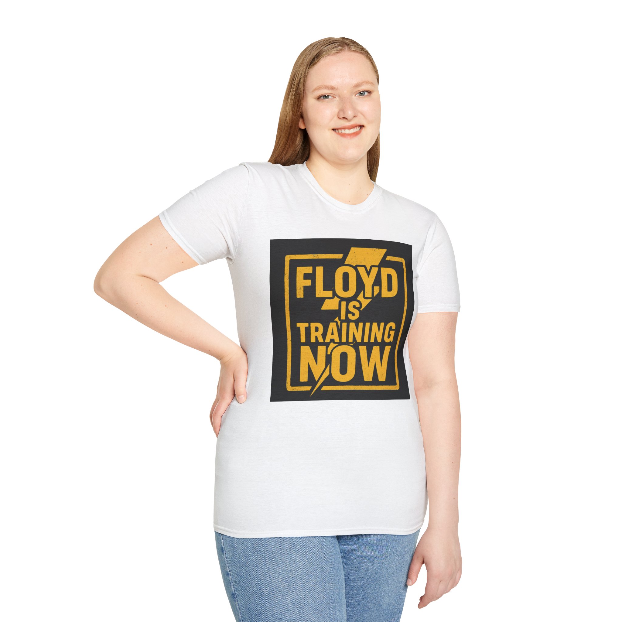 "Floyd is Training Now" Motivational Tee - Image 5