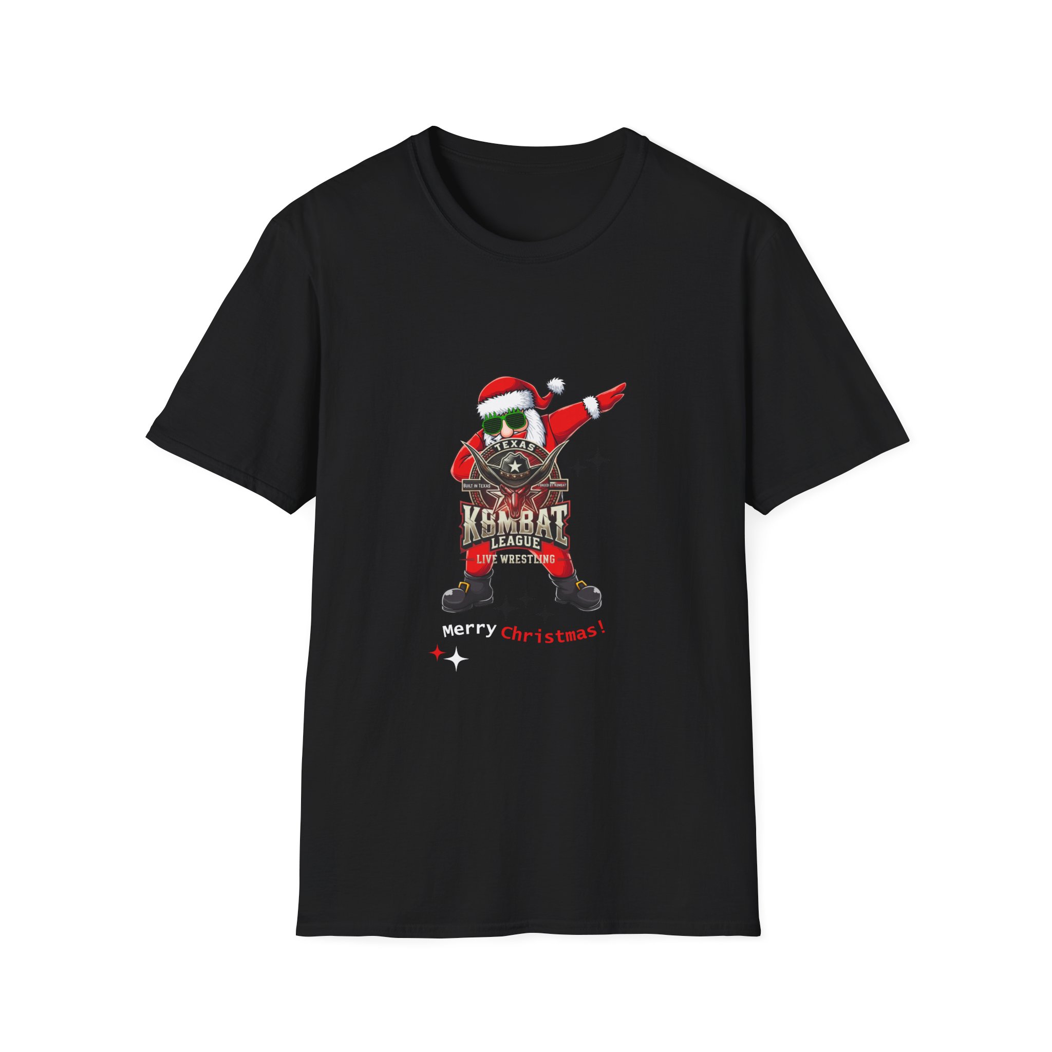 Texas Kombat League Christmas T-shirt