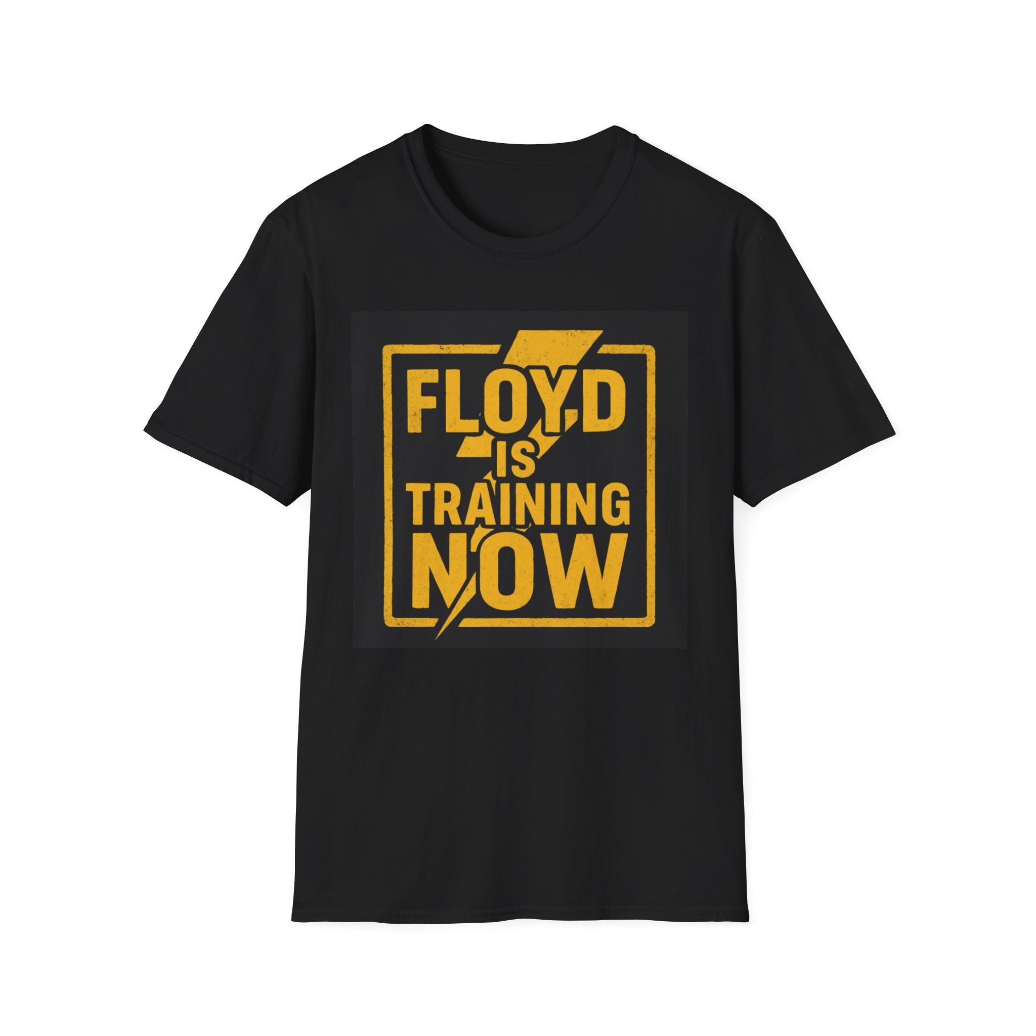 "Floyd is Training Now" Motivational Tee - Image 8