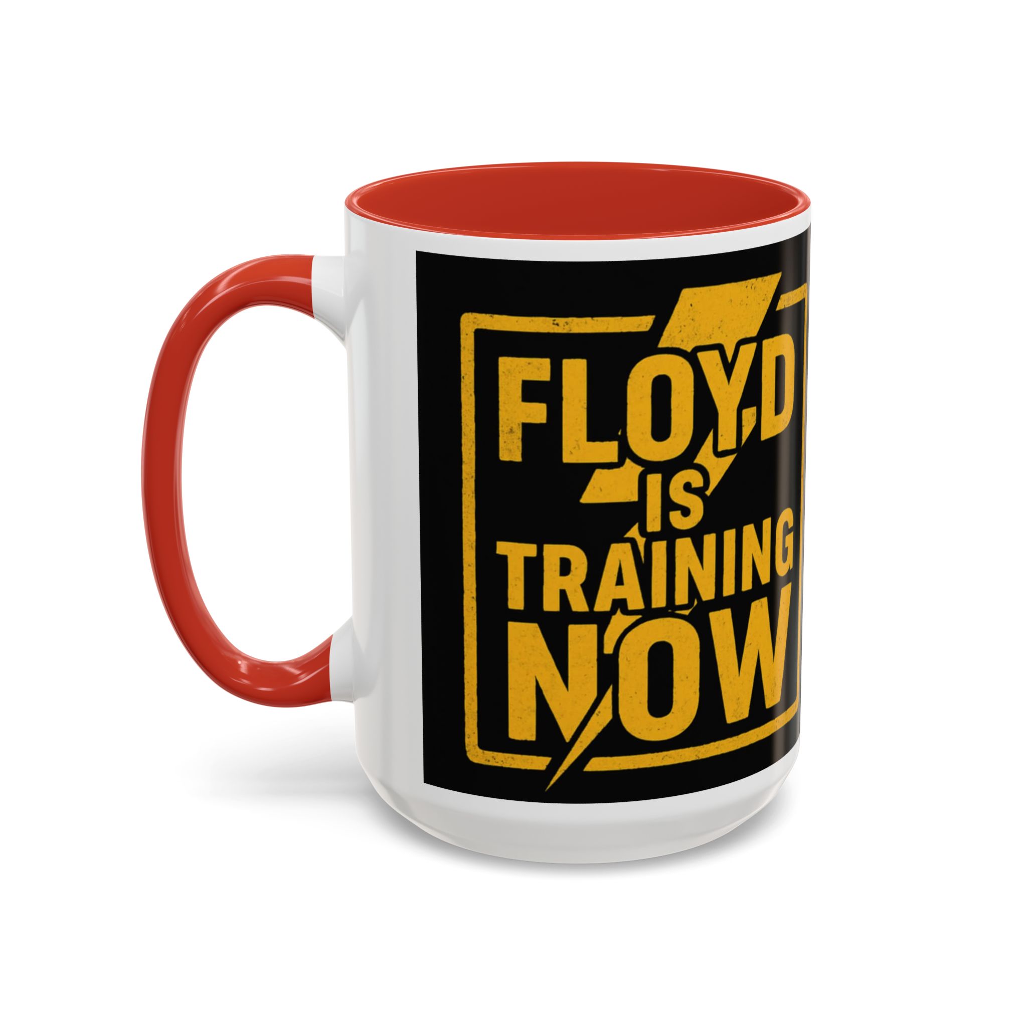 "Floyd Is Training Now" Motivational Mug - Image 31