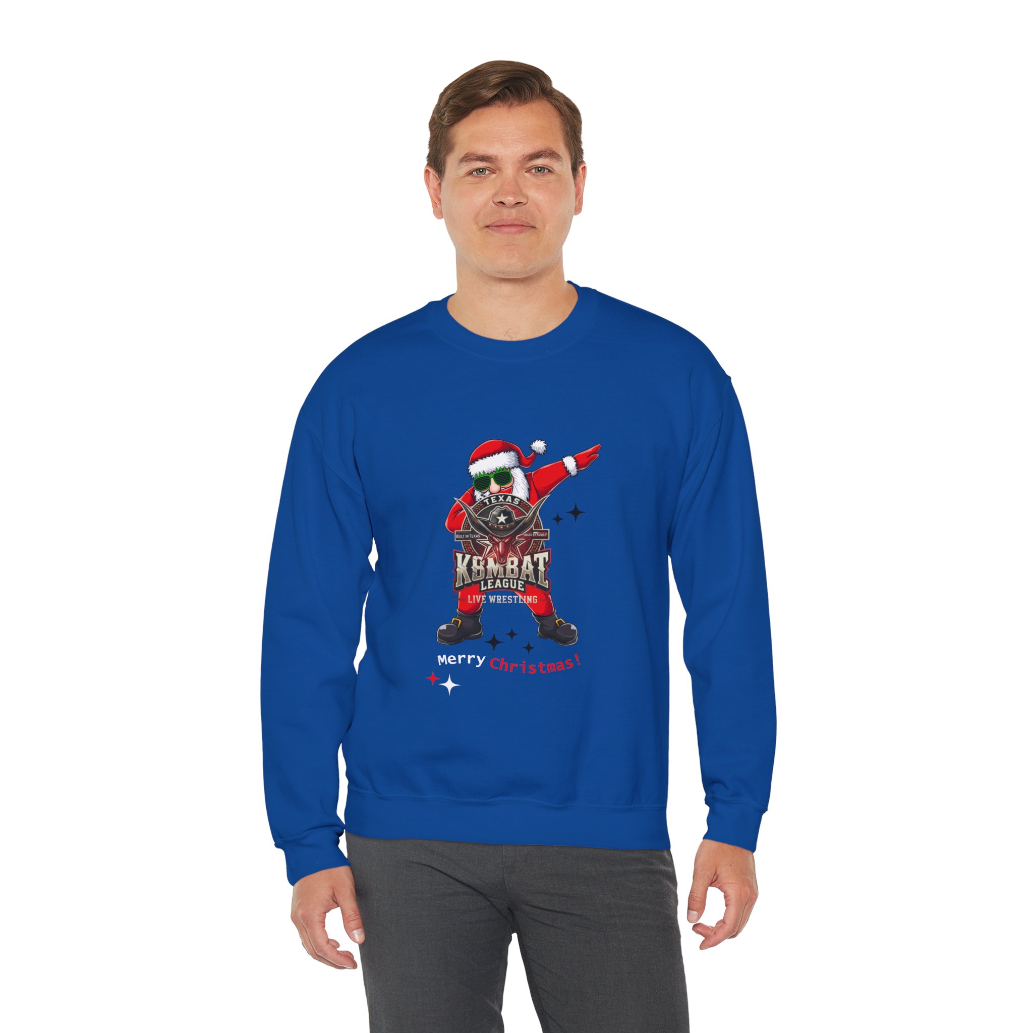 Texas Kombat League Christmas Sweatshirt - Image 9
