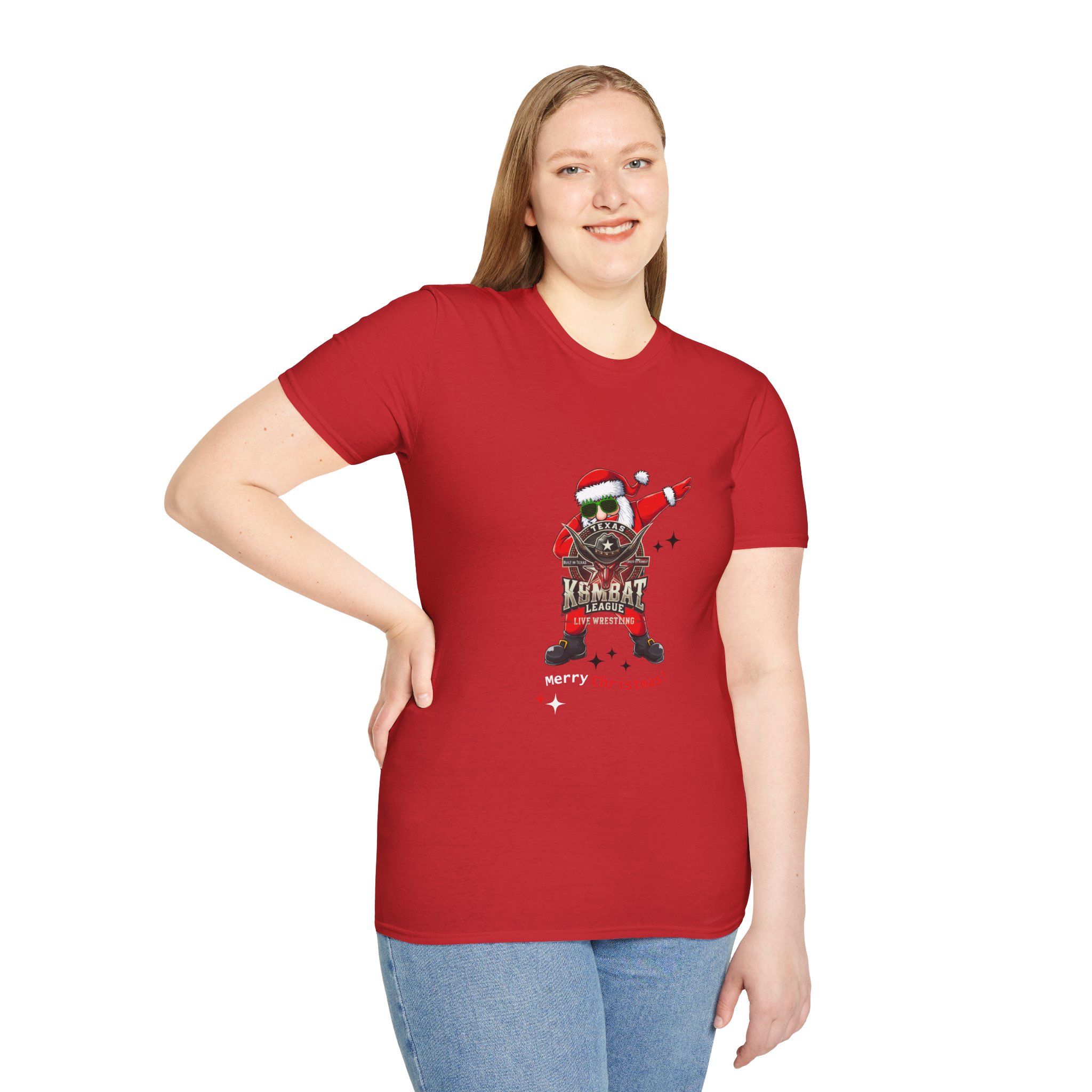Texas Kombat League Christmas T-shirt - Image 17
