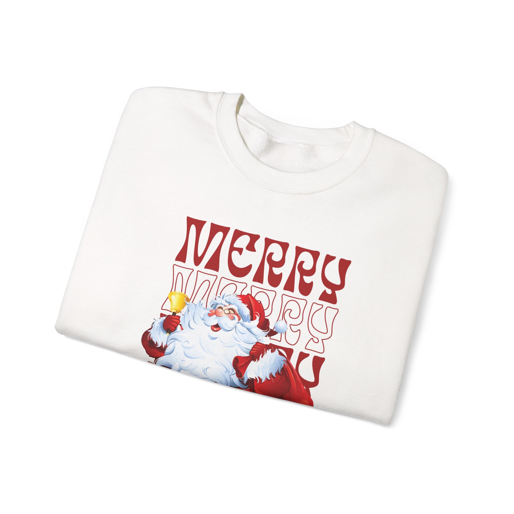 Santa Claus Merry Christmas Family Sweatshirt - Image 7
