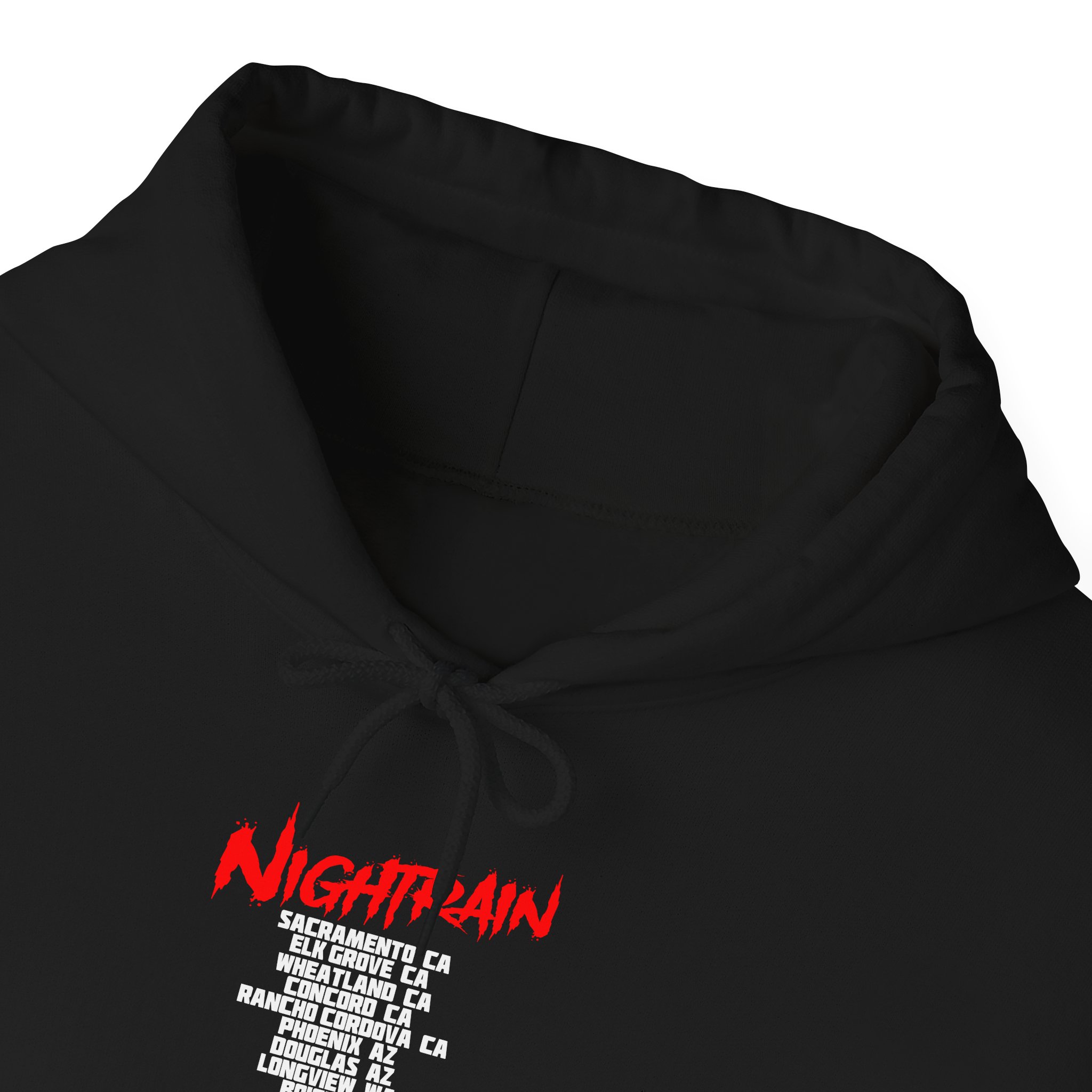 Nick Nighttrain Wrestling Tour Hoodie - Image 5