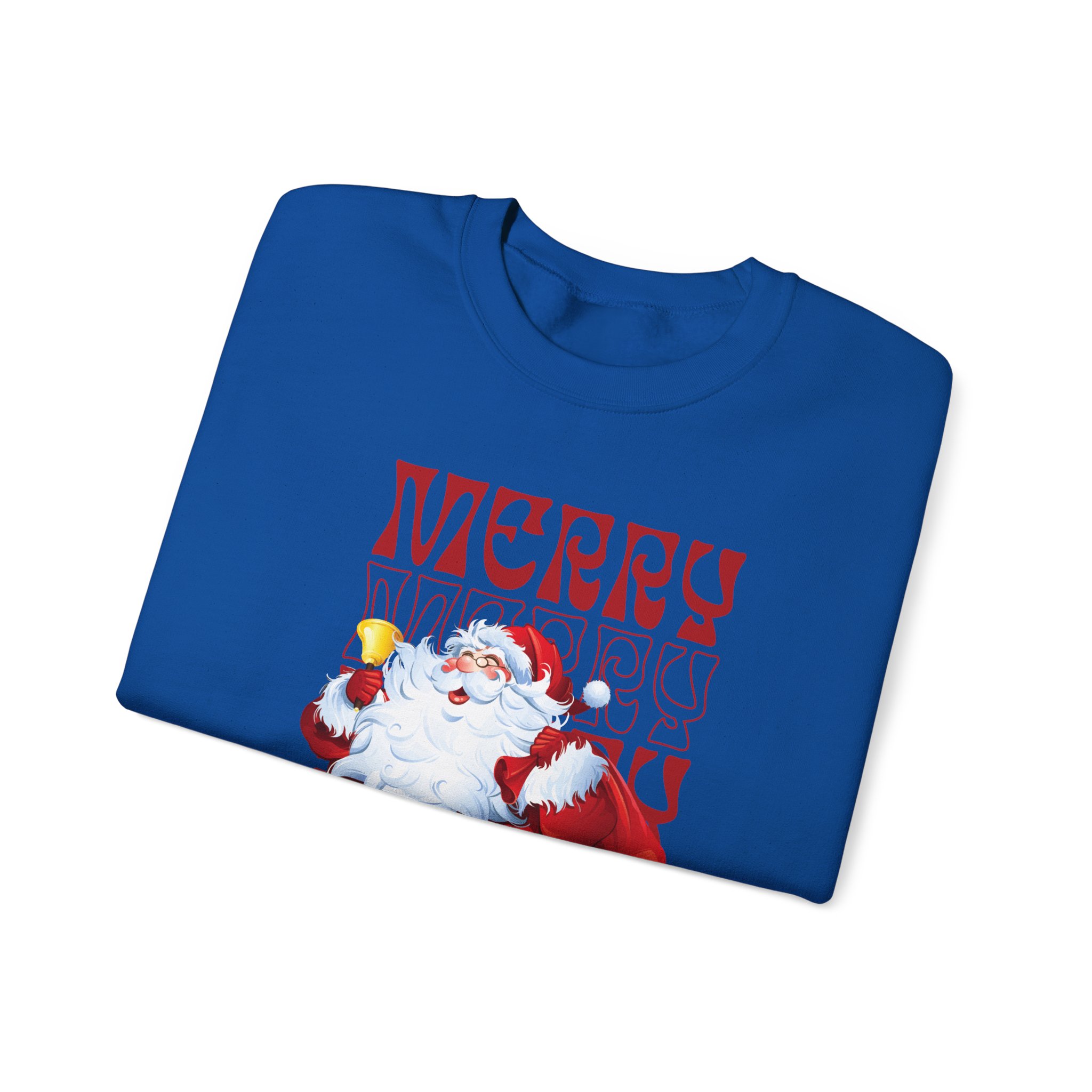 Santa Claus Merry Christmas Family Sweatshirt - Image 11