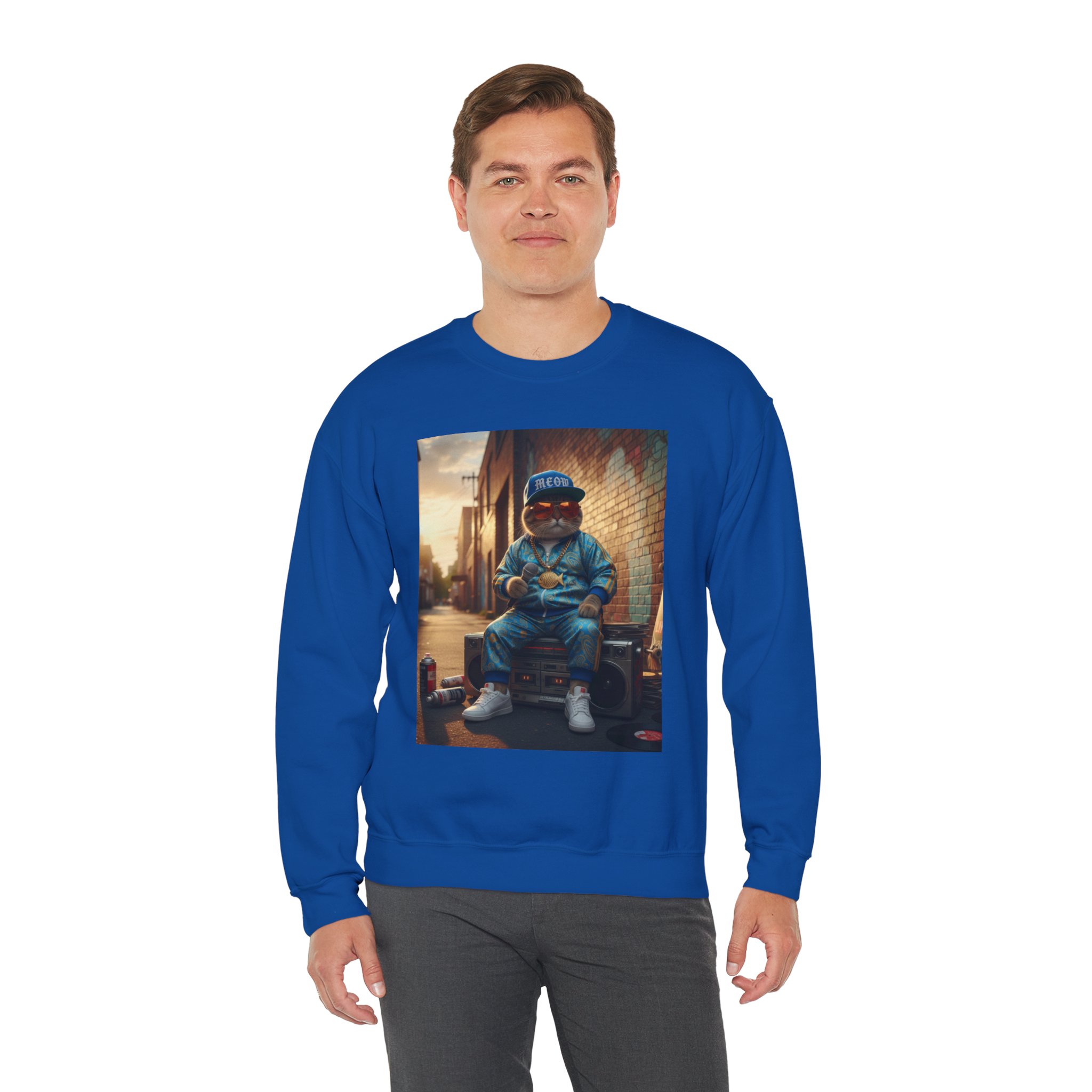 Urban Cat Street Style Sweatshirt - Image 15