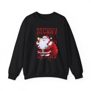 Santa Claus Merry Christmas Family  Sweatshirt