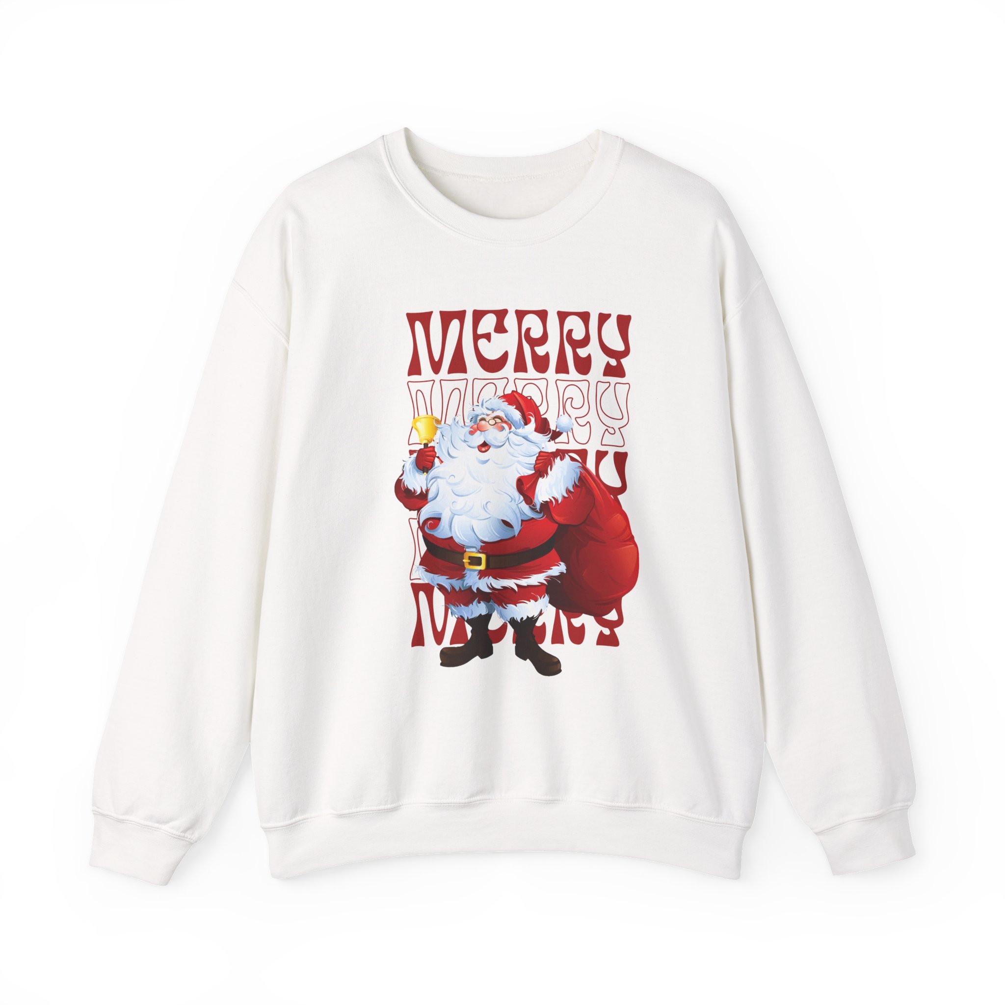 Santa Claus Merry Christmas Family Sweatshirt - Image 6