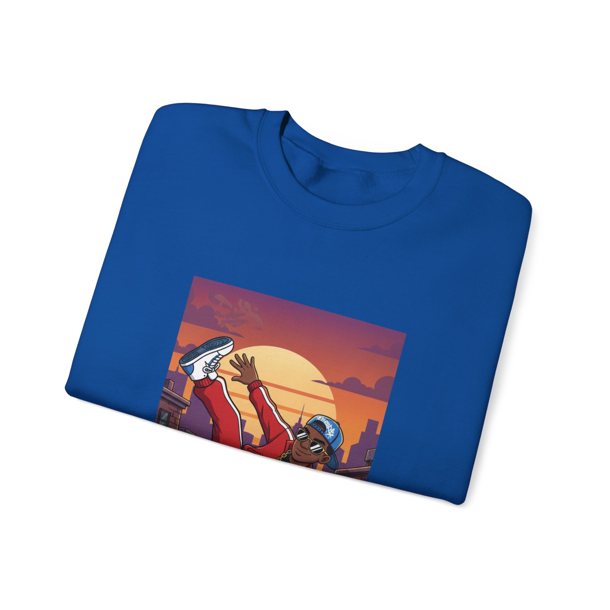Breakdance Sunset Crewneck Sweatshirt - Image 10
