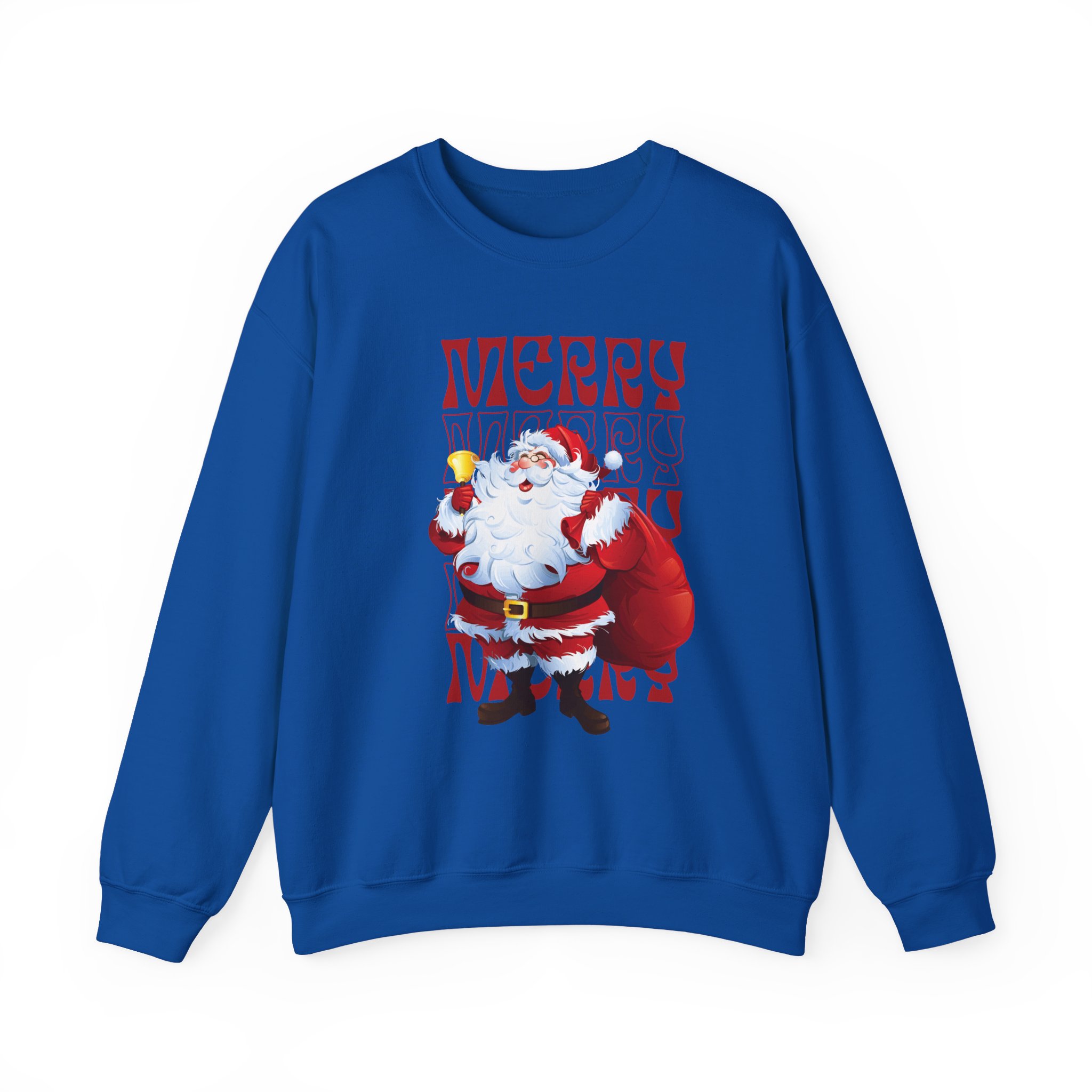 Santa Claus Merry Christmas Family Sweatshirt - Image 10