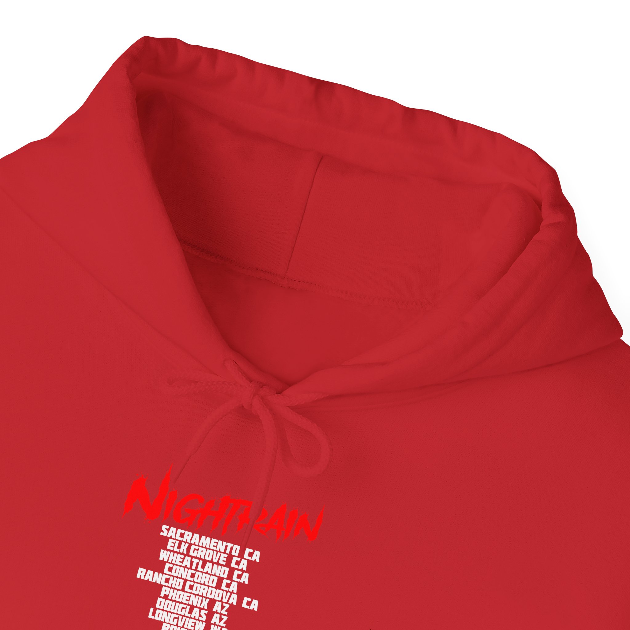 Nick Nighttrain Wrestling Tour Hoodie - Image 21