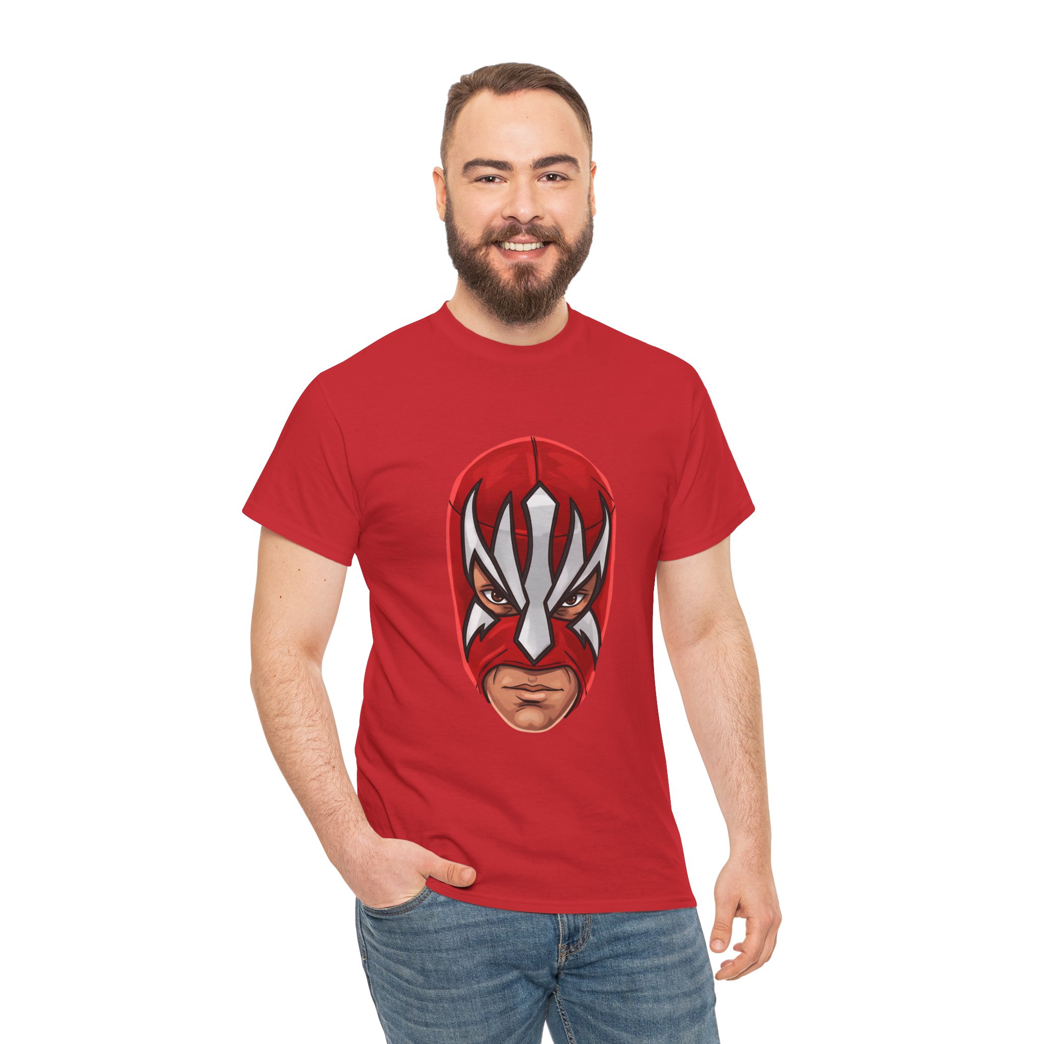 Resplandor Luchador Mask T-Shirt - Image 29
