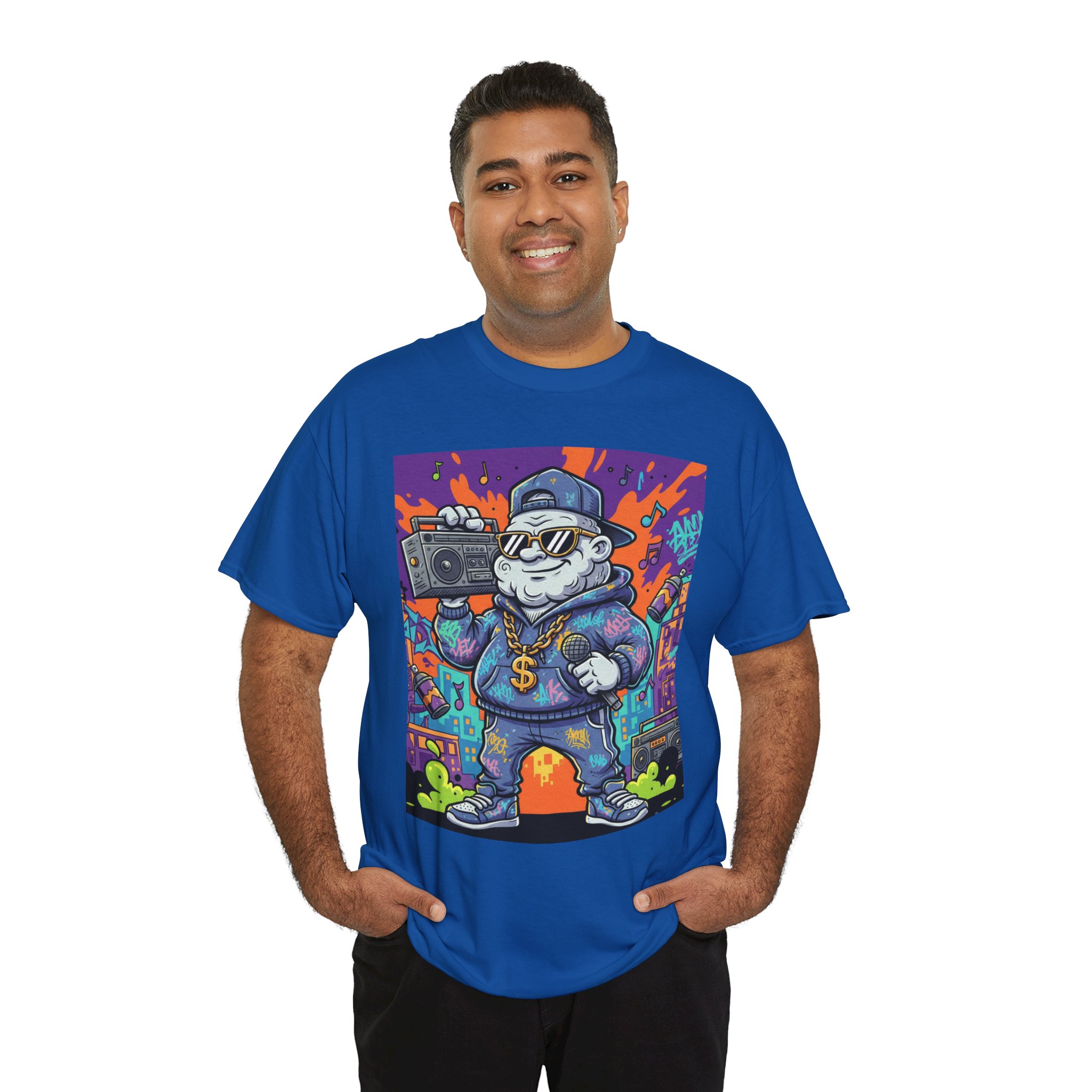Streetwear Tee — Retro Hip-Hop Bear - Image 24