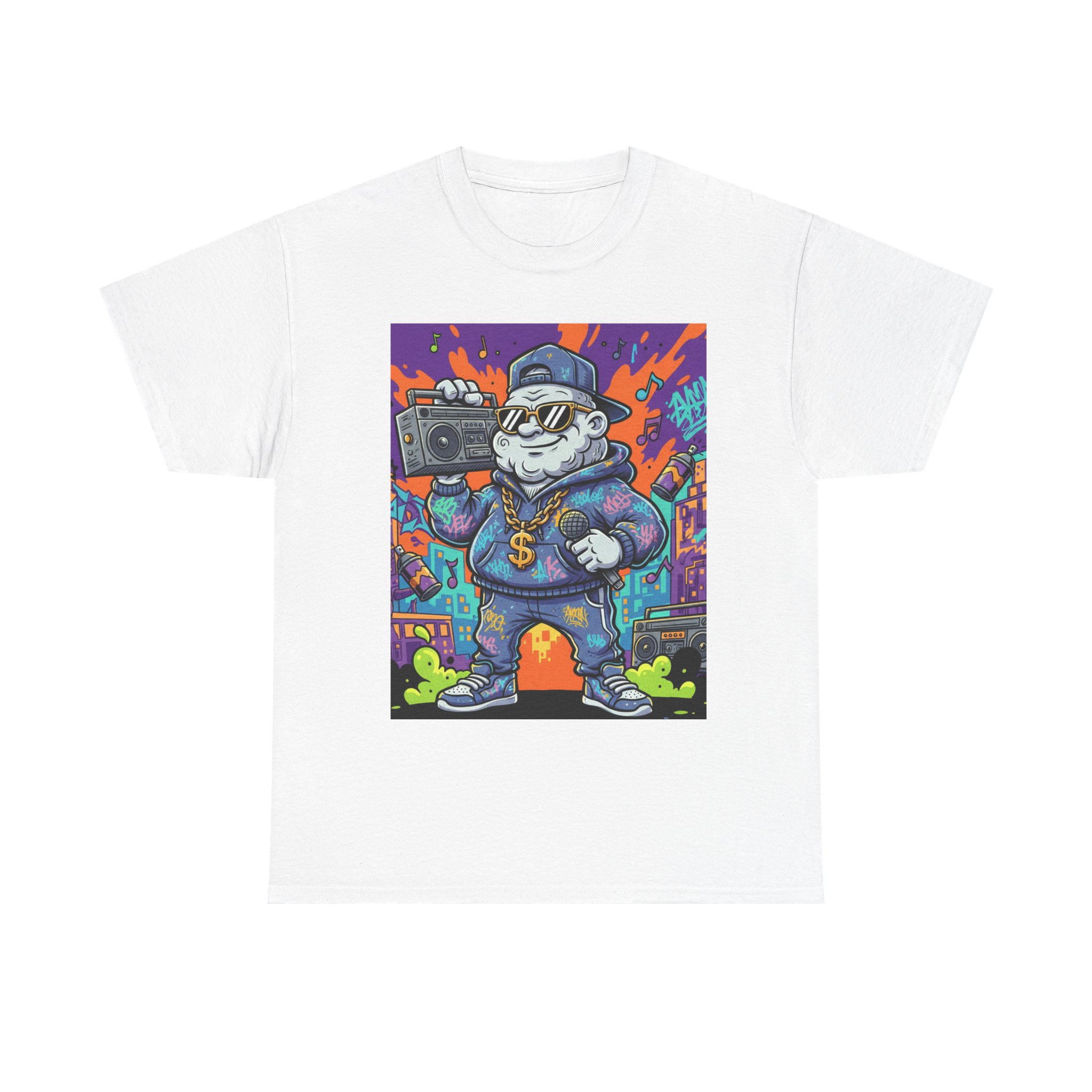 Streetwear Tee — Retro Hip-Hop Bear - Image 9