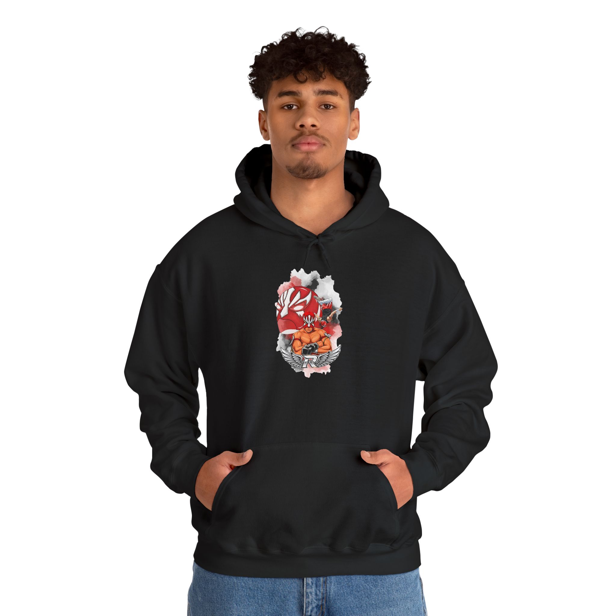 Resplandor Luchador Hoodie - Image 10