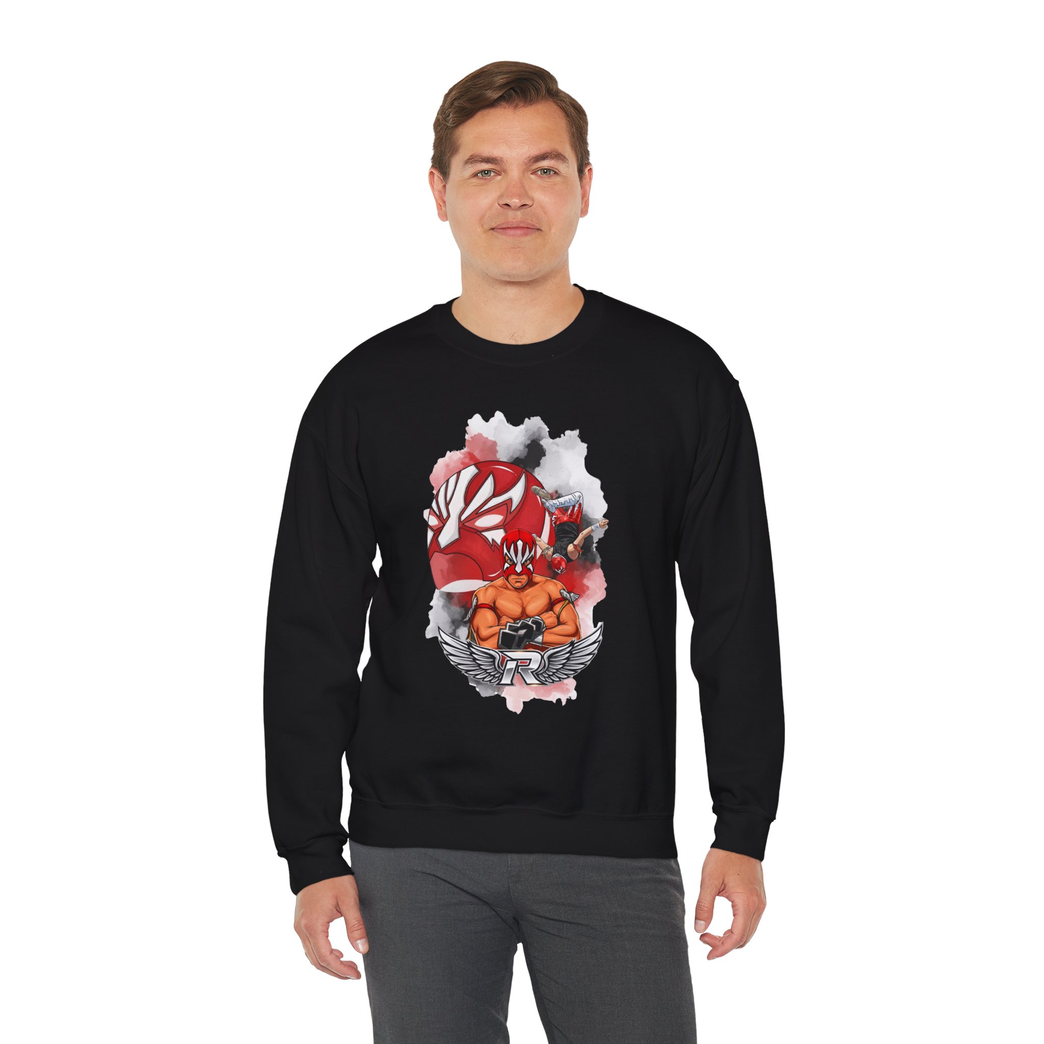 Resplandor Luchador Crewneck Sweatshirt - Image 6