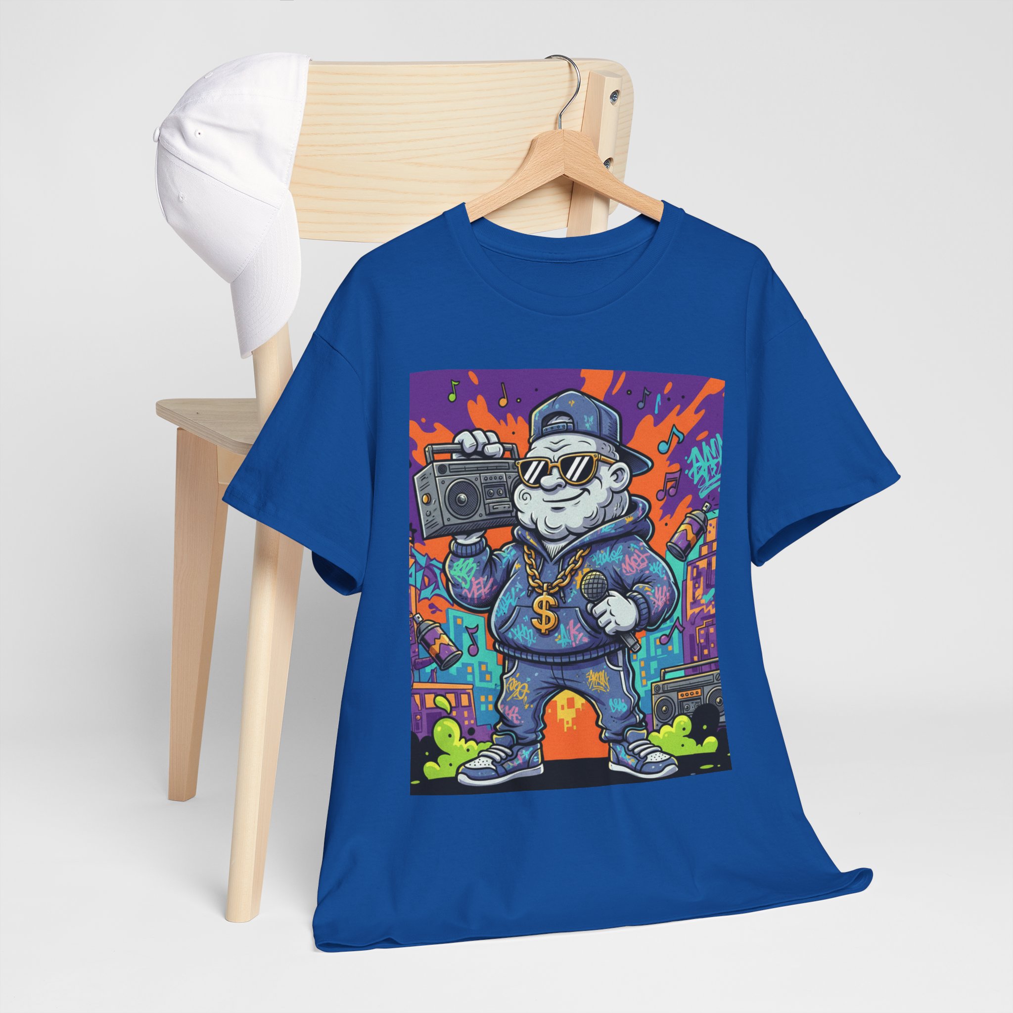 Streetwear Tee — Retro Hip-Hop Bear - Image 20