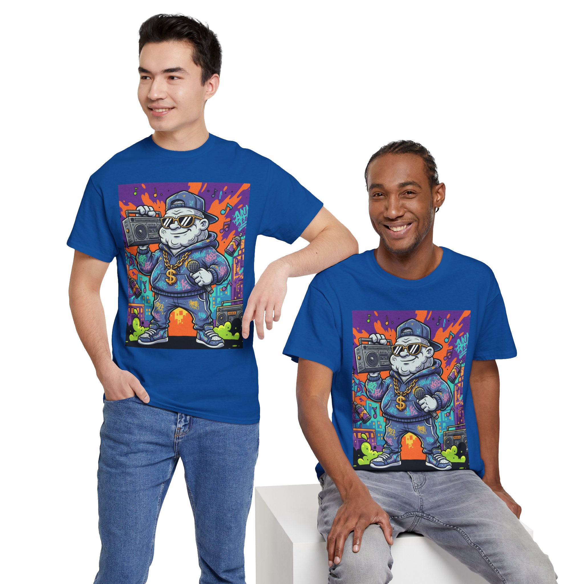 Streetwear Tee — Retro Hip-Hop Bear - Image 21