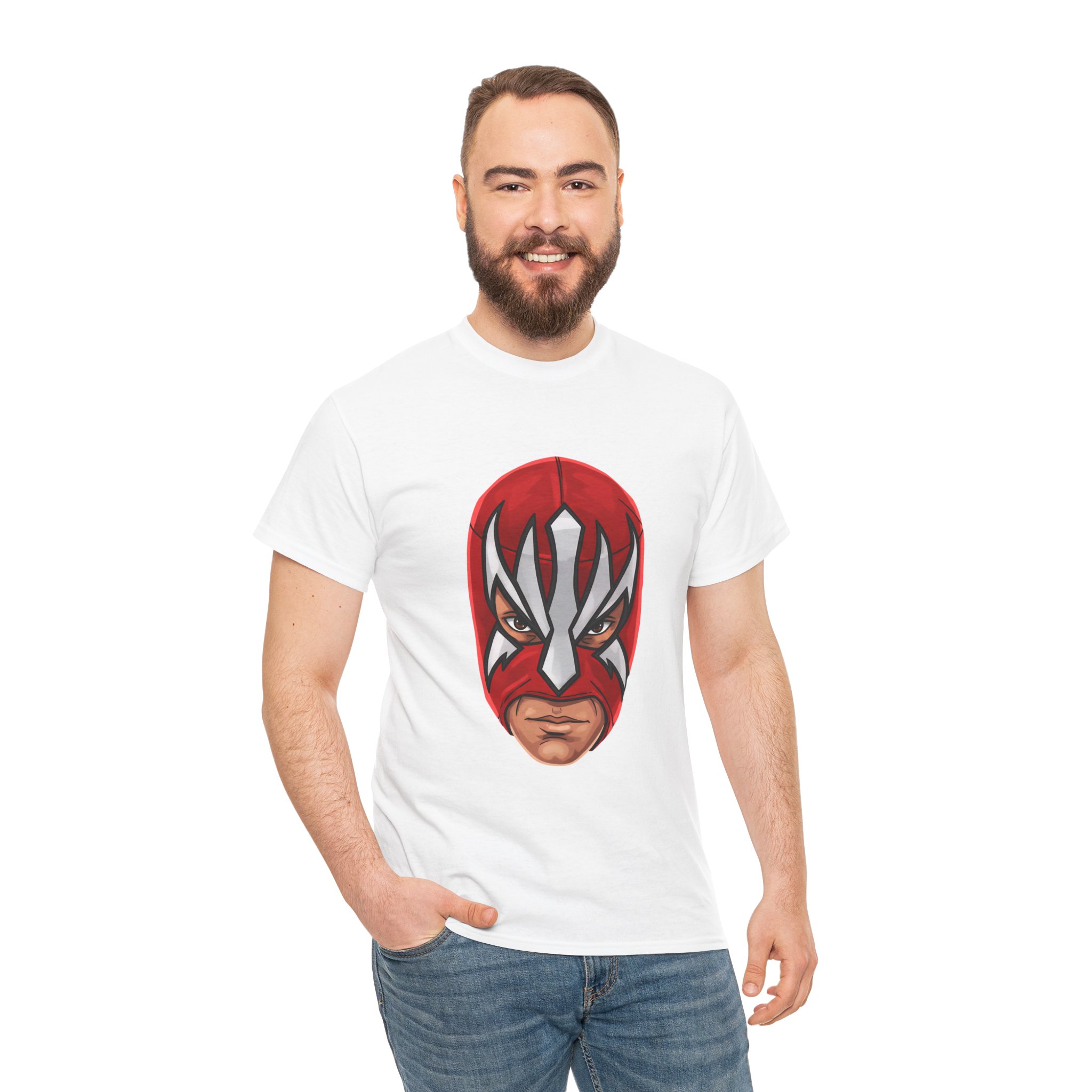 Resplandor Luchador Mask T-Shirt - Image 13
