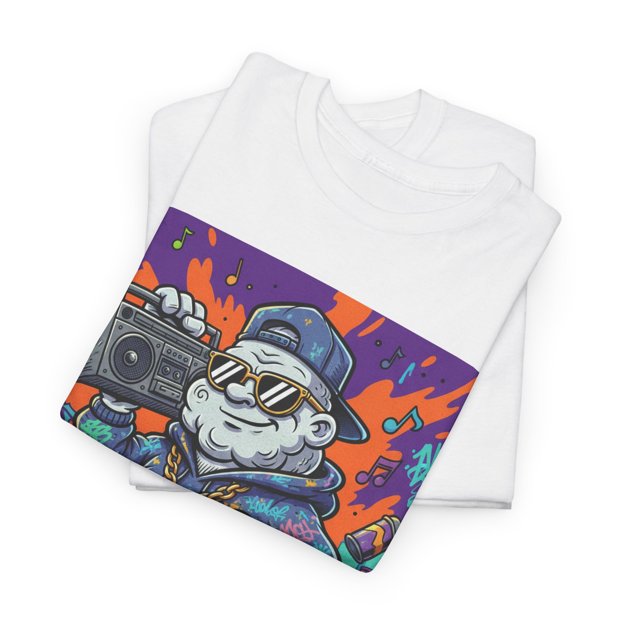Streetwear Tee — Retro Hip-Hop Bear - Image 11