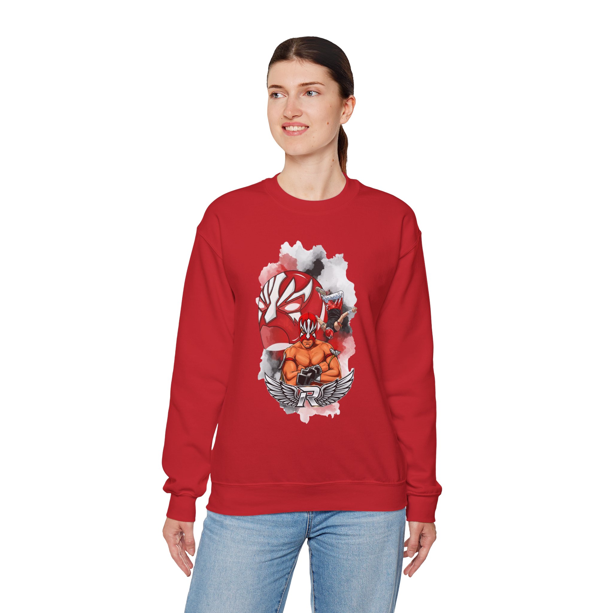 Resplandor Luchador Crewneck Sweatshirt - Image 28