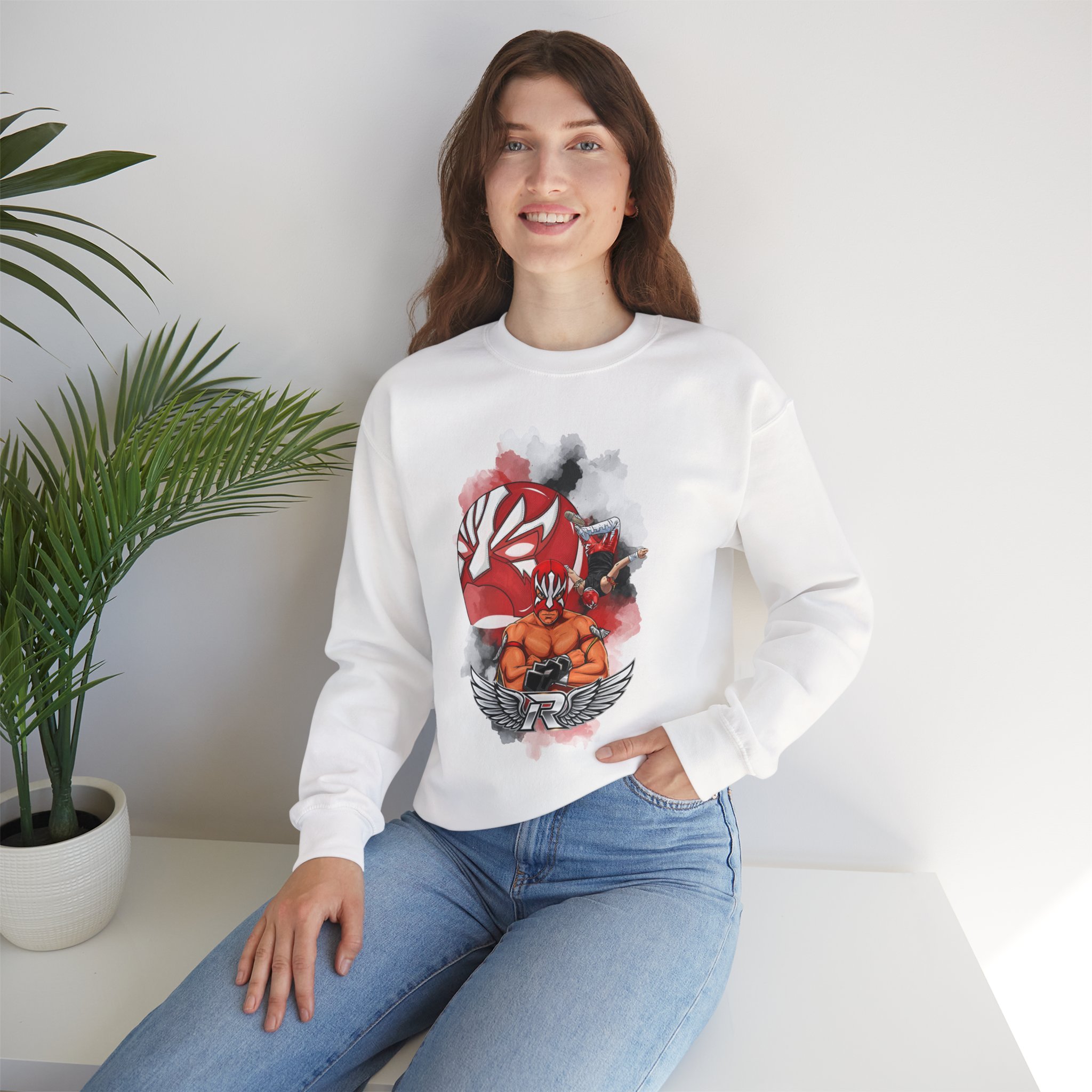 Resplandor Luchador Crewneck Sweatshirt - Image 12