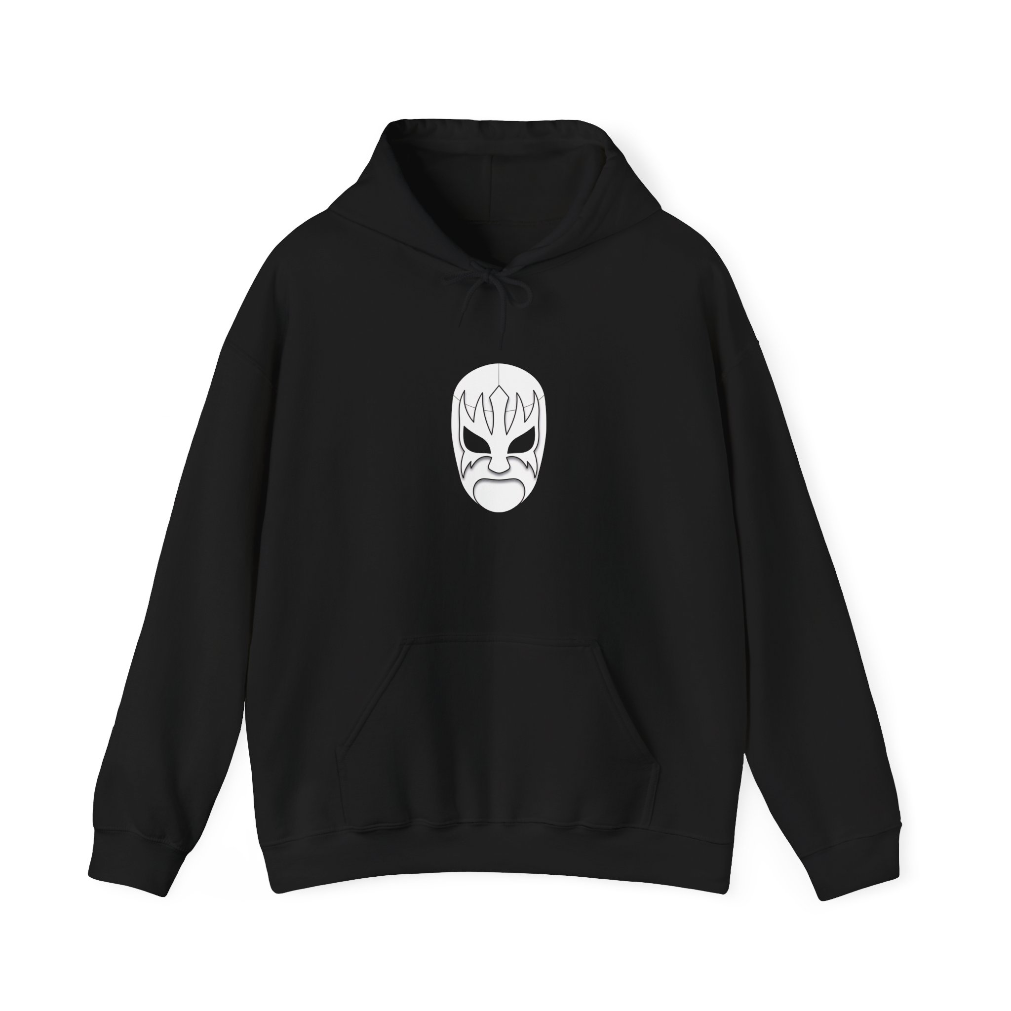 Resplandor Luchador White Mask Hoodie