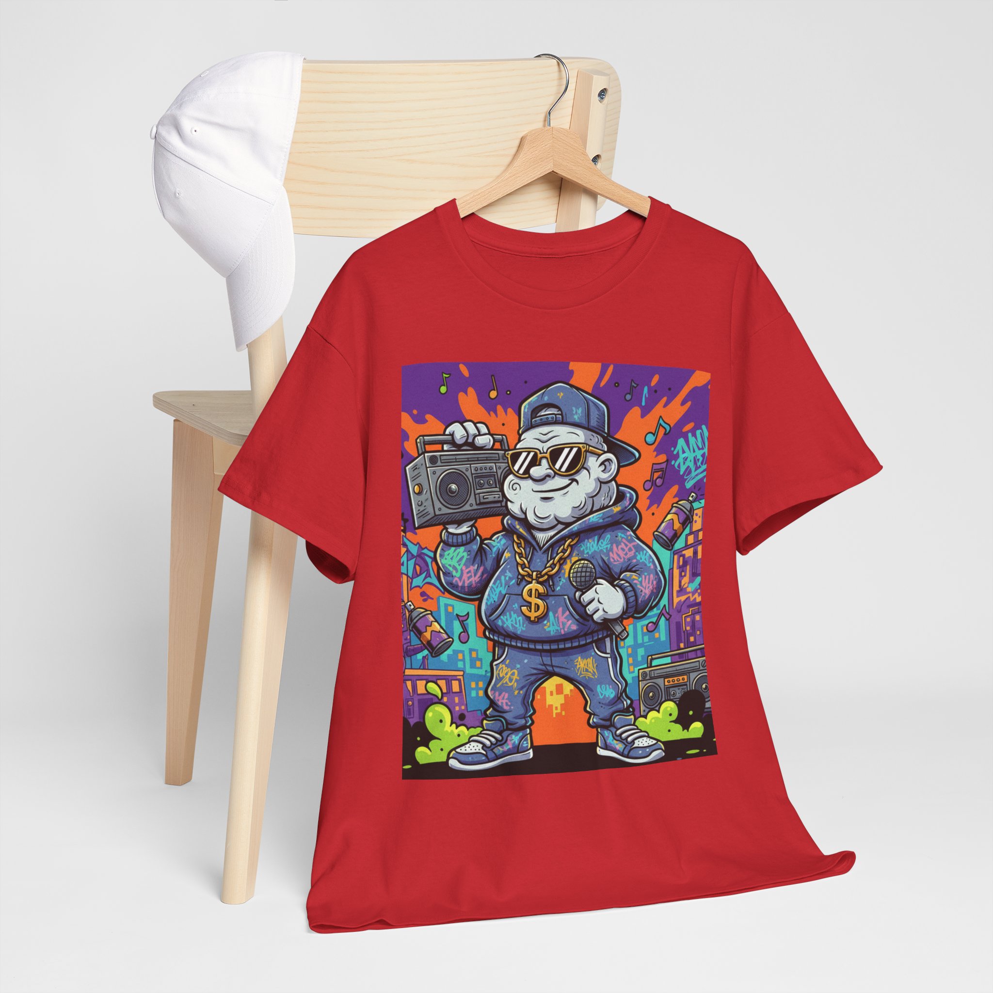 Streetwear Tee — Retro Hip-Hop Bear - Image 28