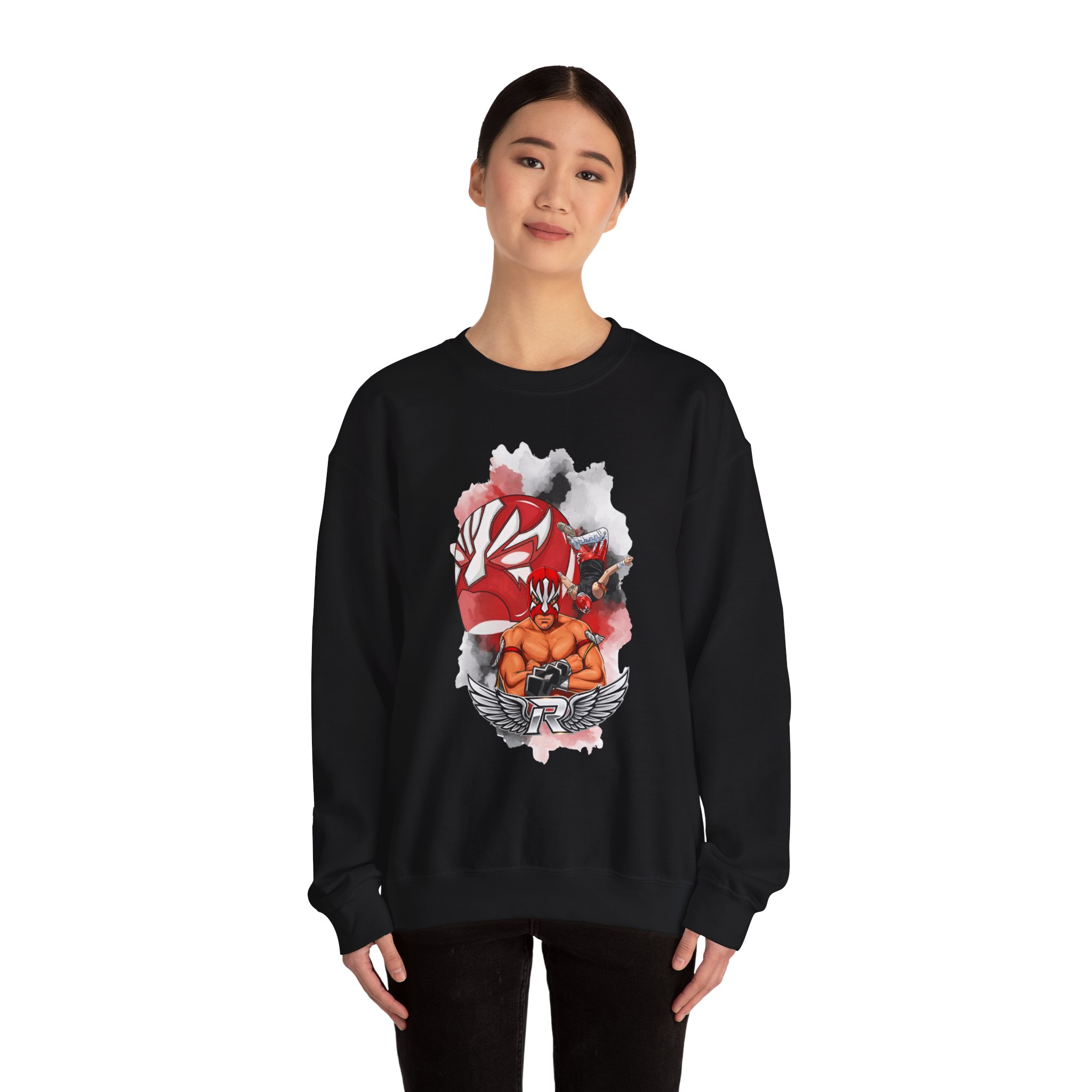 Resplandor Luchador Crewneck Sweatshirt - Image 4