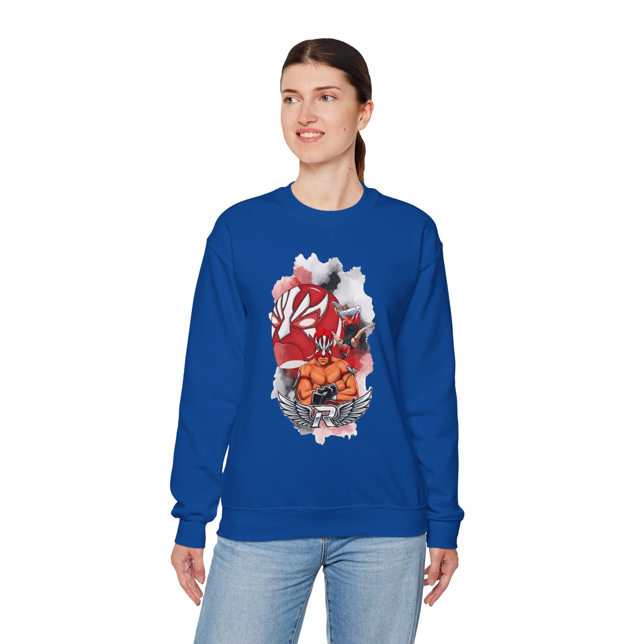 Resplandor Luchador Crewneck Sweatshirt - Image 21