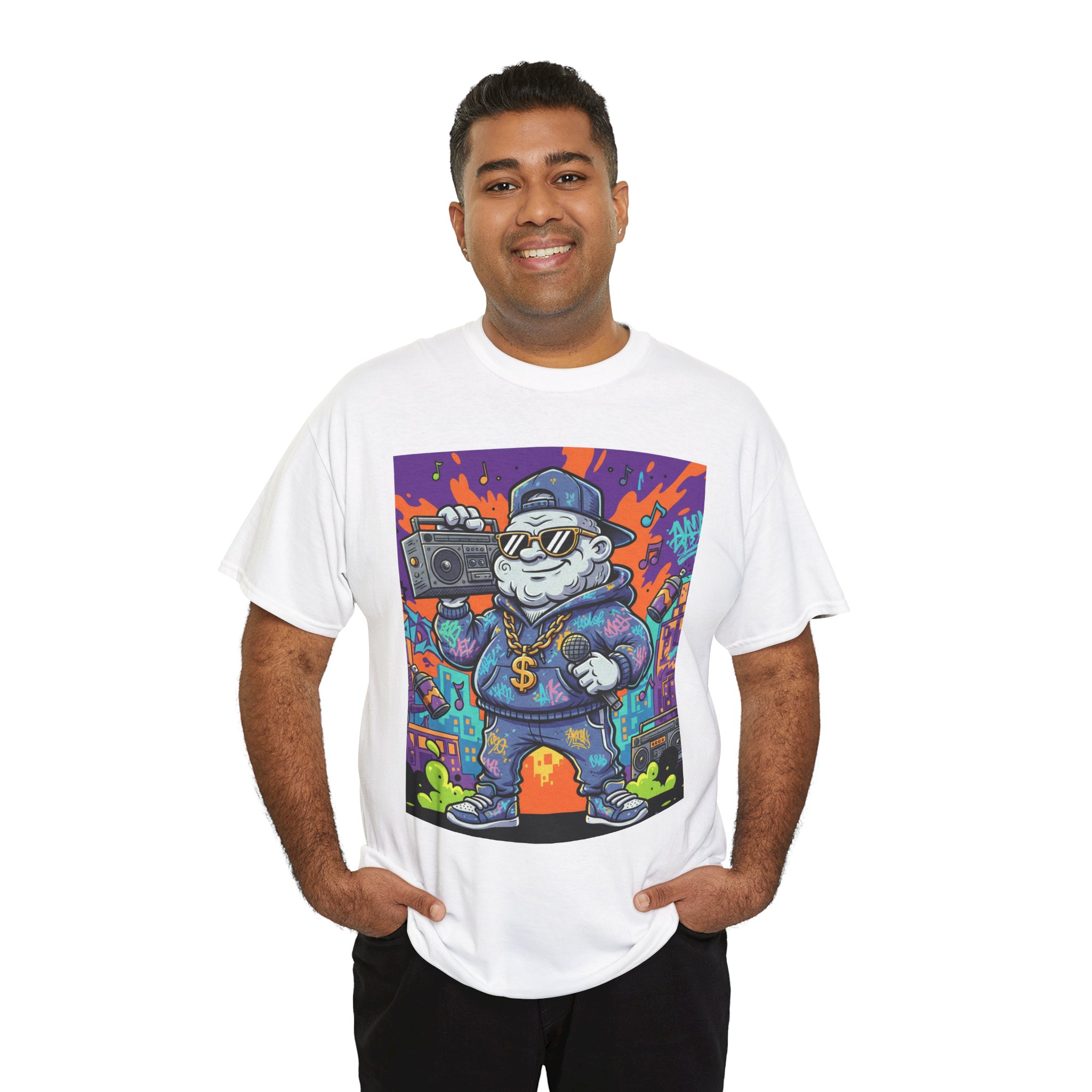 Streetwear Tee — Retro Hip-Hop Bear - Image 16