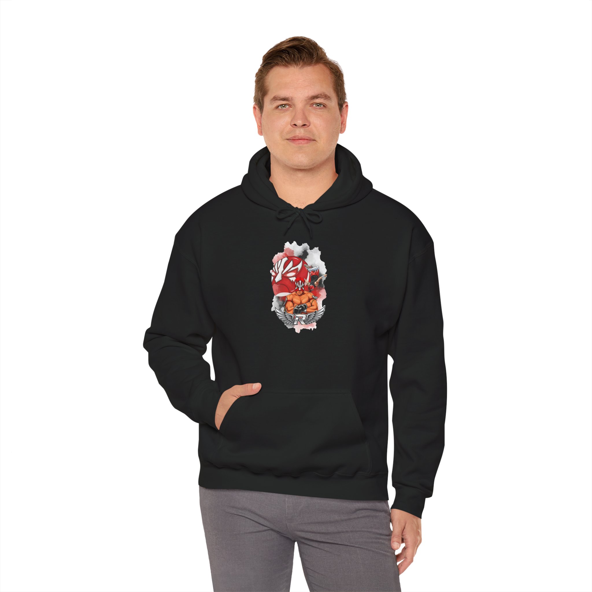 Resplandor Luchador Hoodie - Image 11