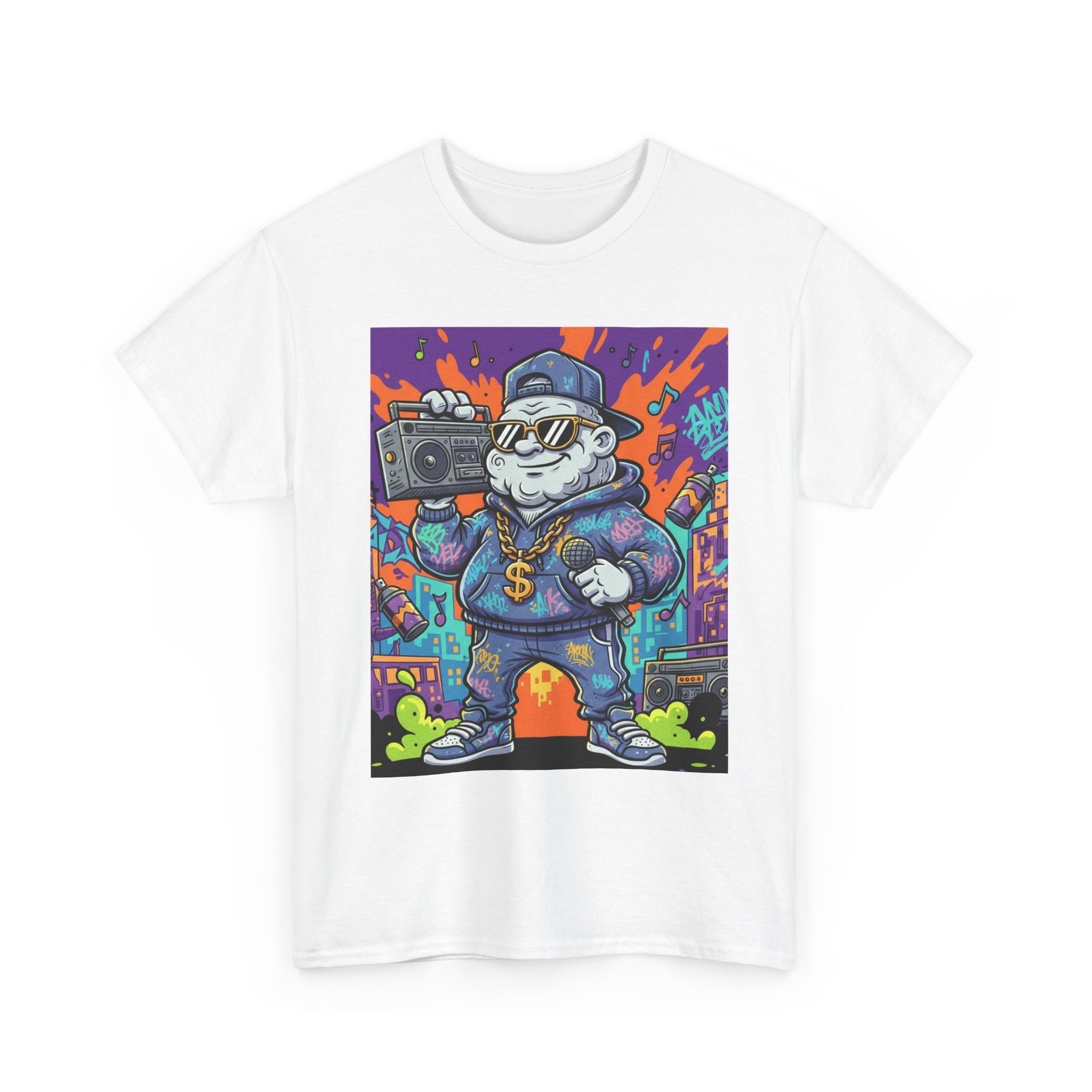 Streetwear Tee — Retro Hip-Hop Bear - Image 10