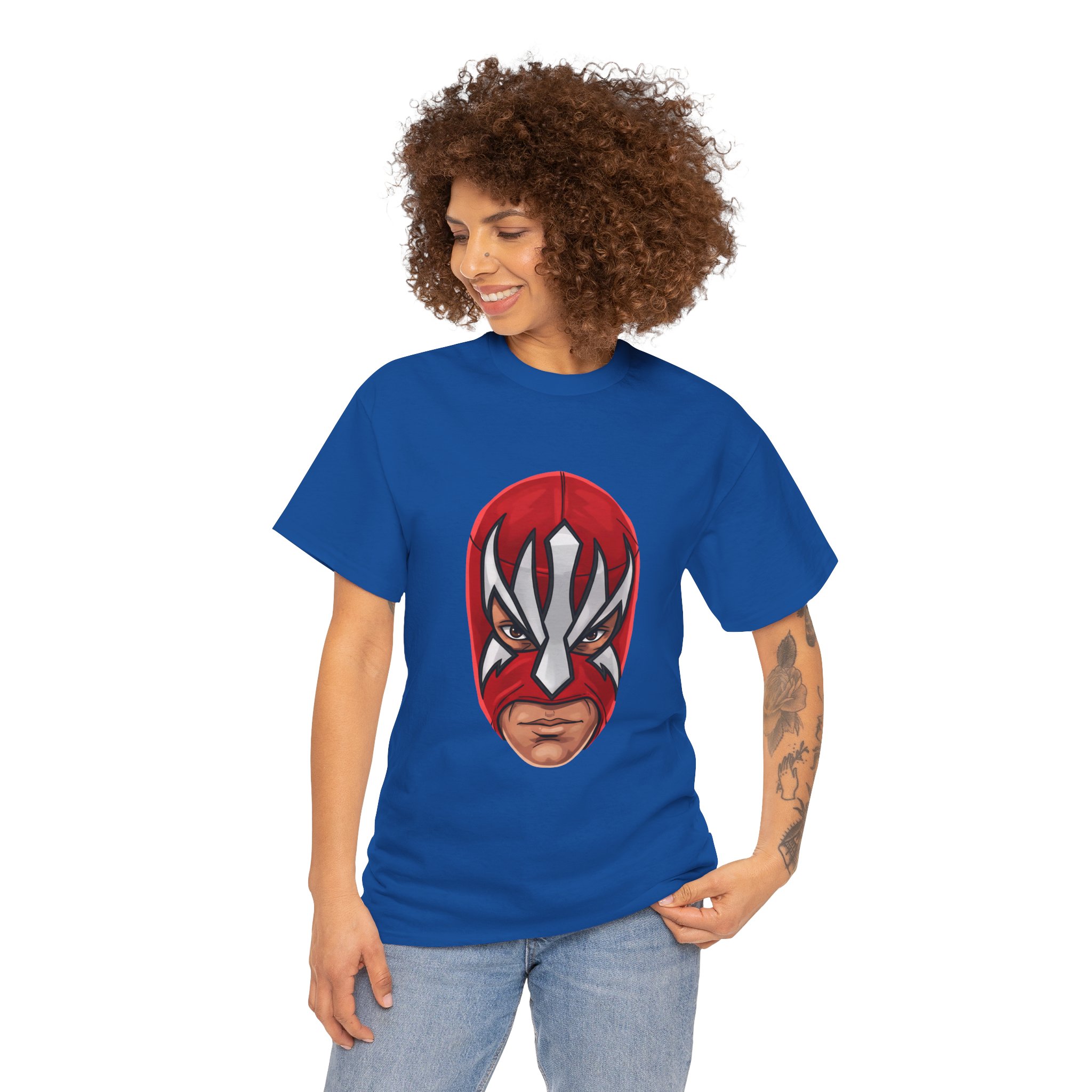 Resplandor Luchador Mask T-Shirt - Image 20