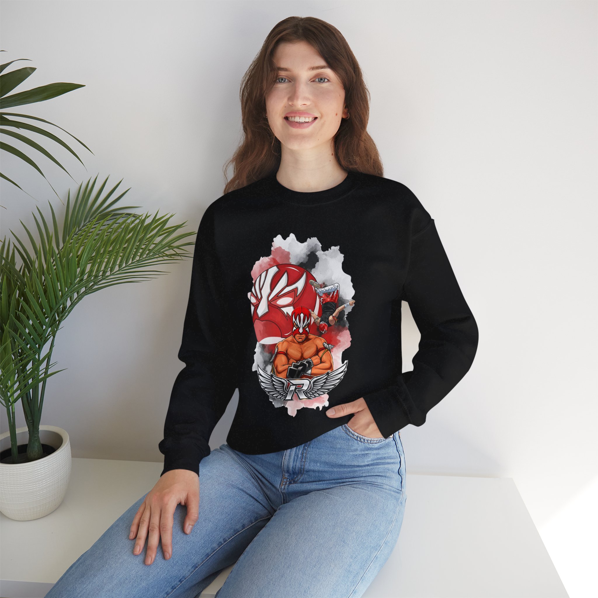 Resplandor Luchador Crewneck Sweatshirt - Image 5