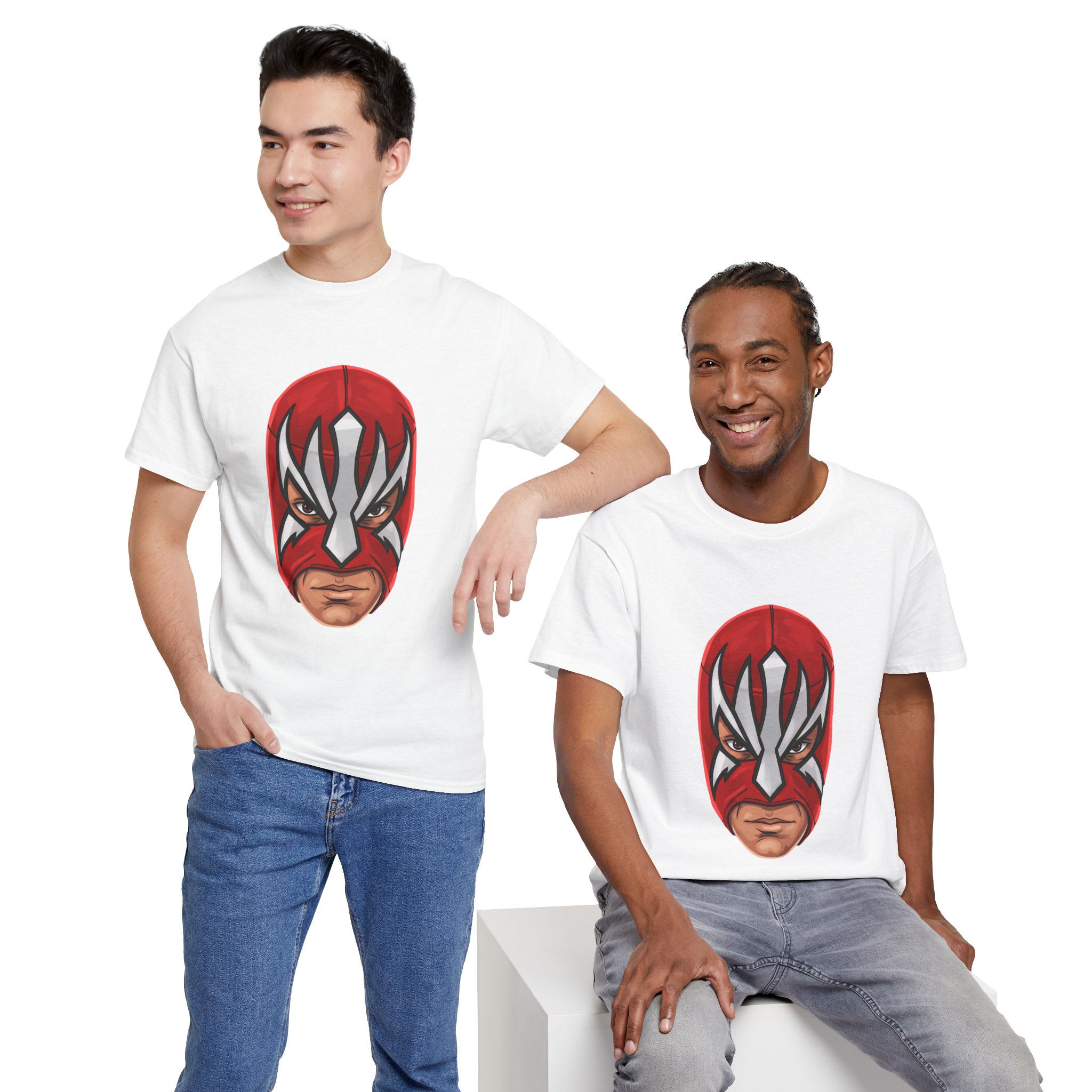 Resplandor Luchador Mask T-Shirt - Image 16