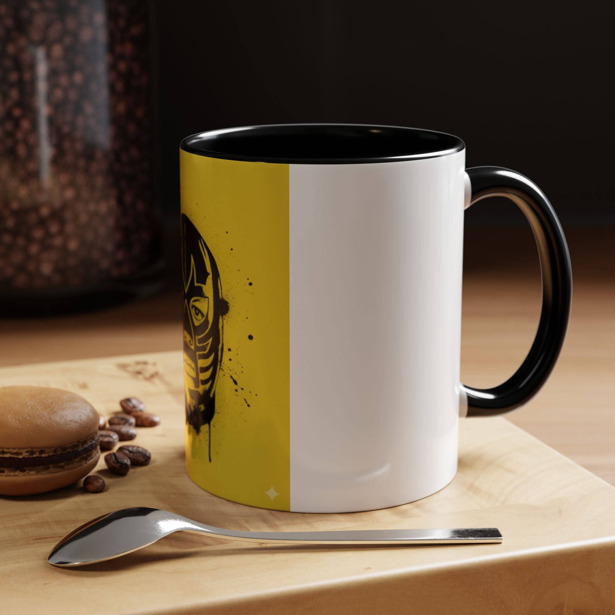 Son of Scorpio (S.O.S) Accent Coffee Mug - Image 4