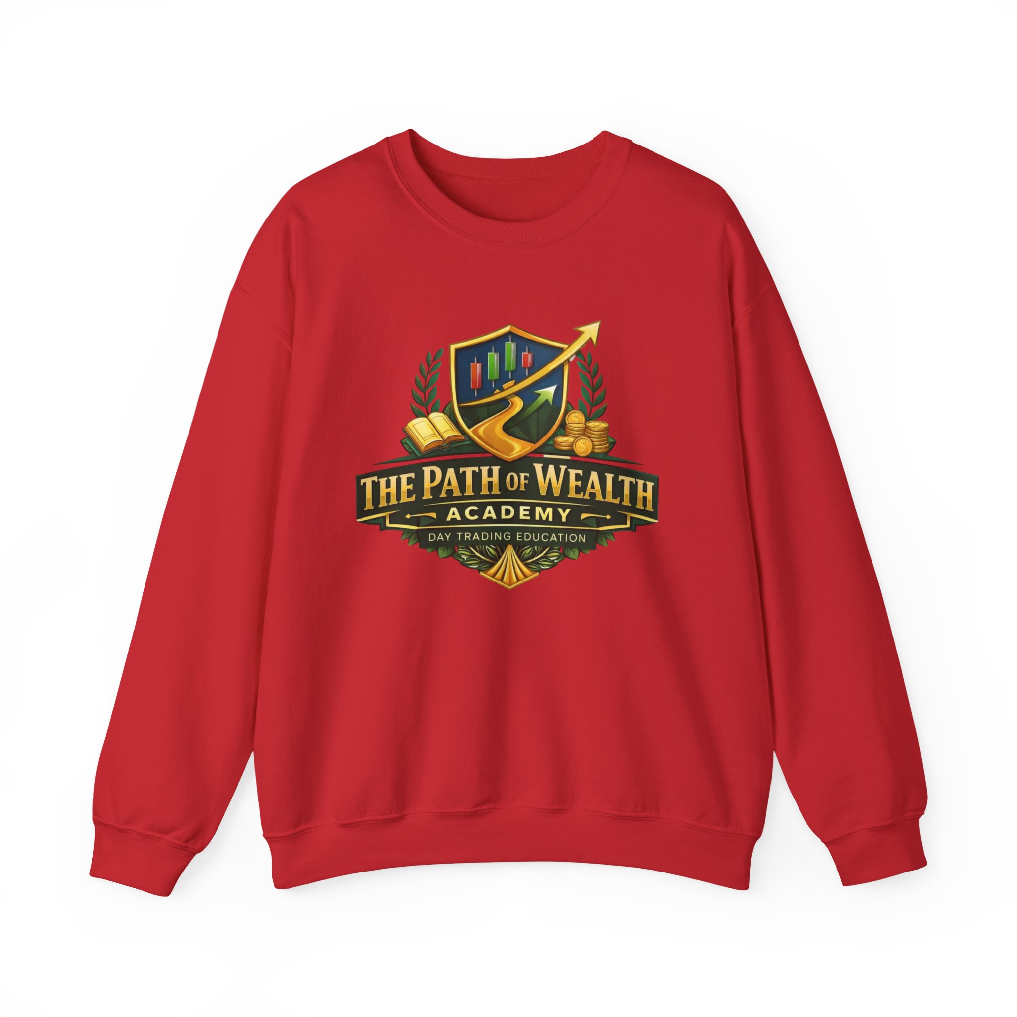 The Path of Wealth Academy Crewneck Sweatshirt - Image 13