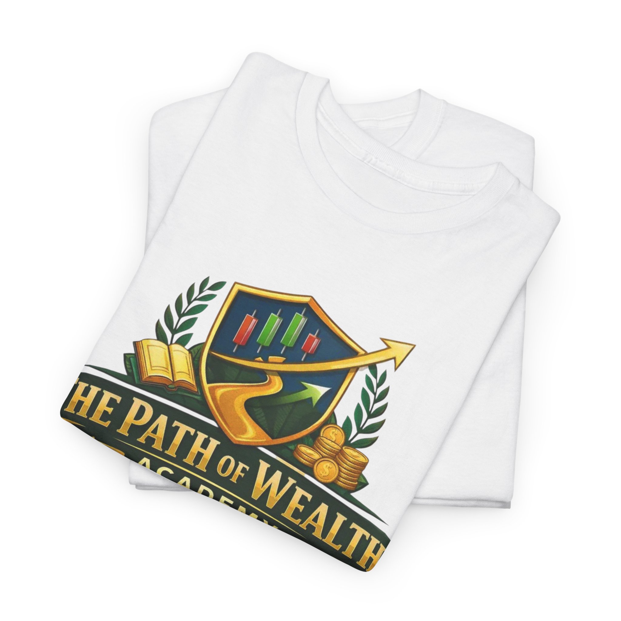 Path of Wealth Academy Logo T‑Shirt - Image 13